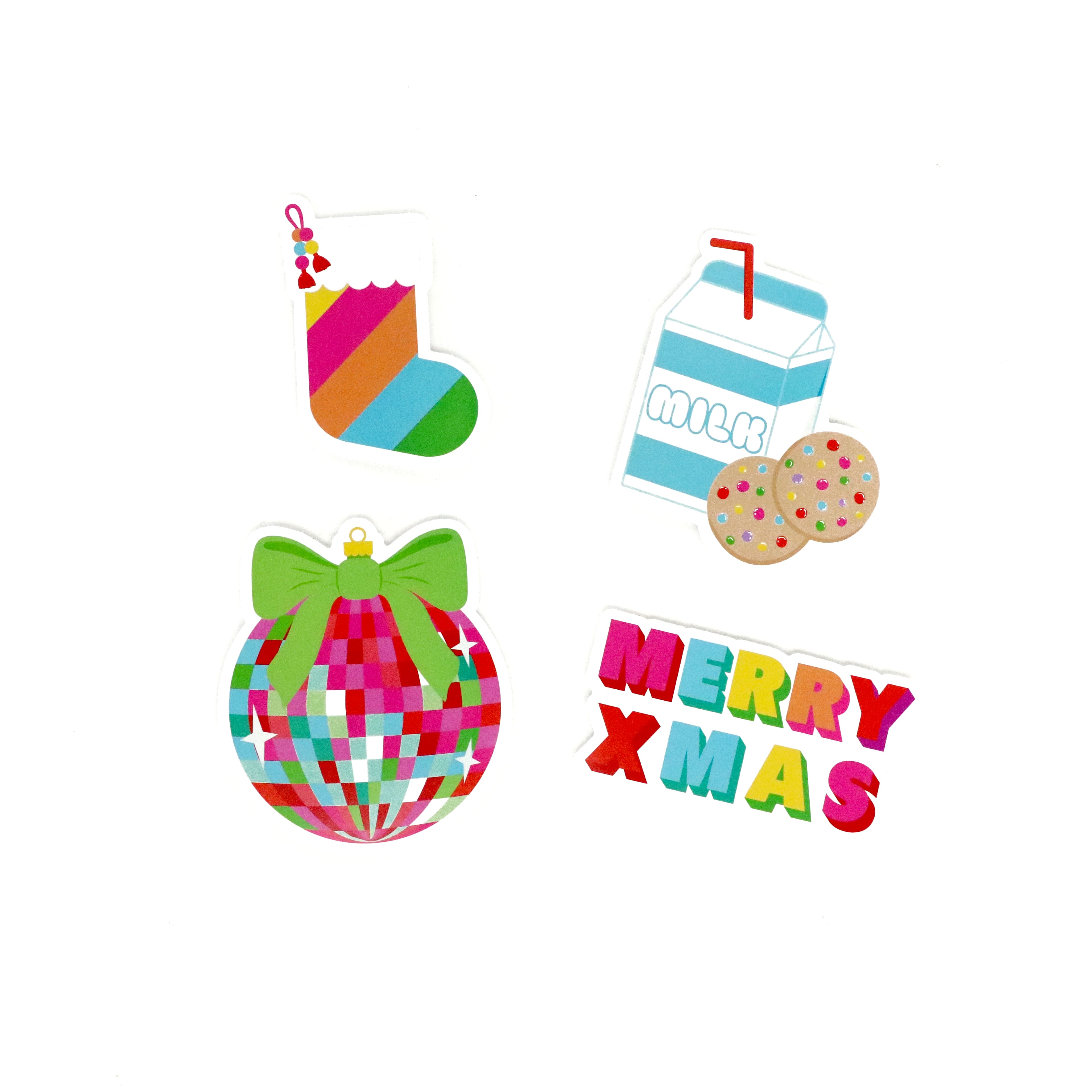 Merry Xmas Vinyl Die-Cut Stickers by Recollections&#x2122;