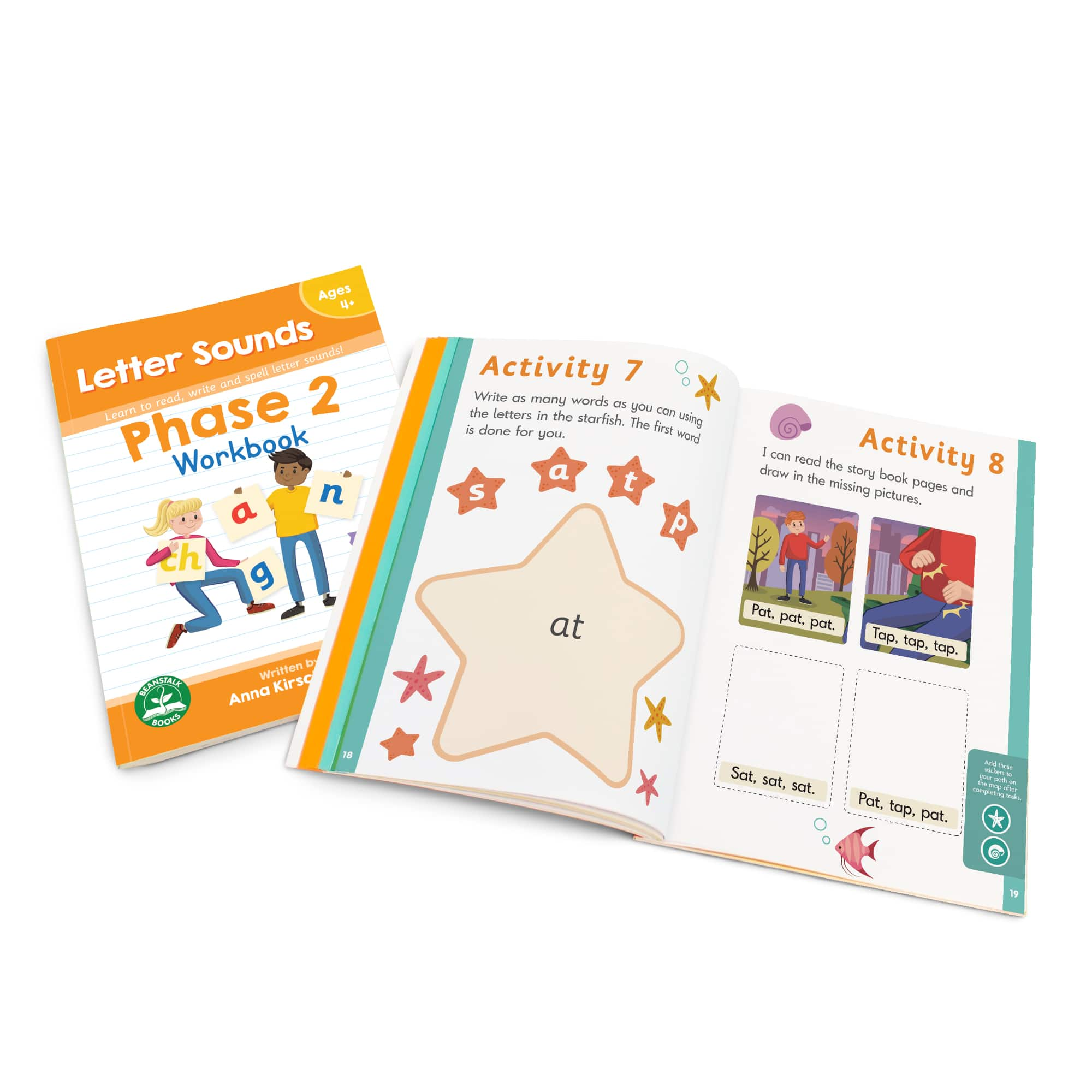 Junior Learning&#xAE; Phase 2 Letter Sounds Workbook