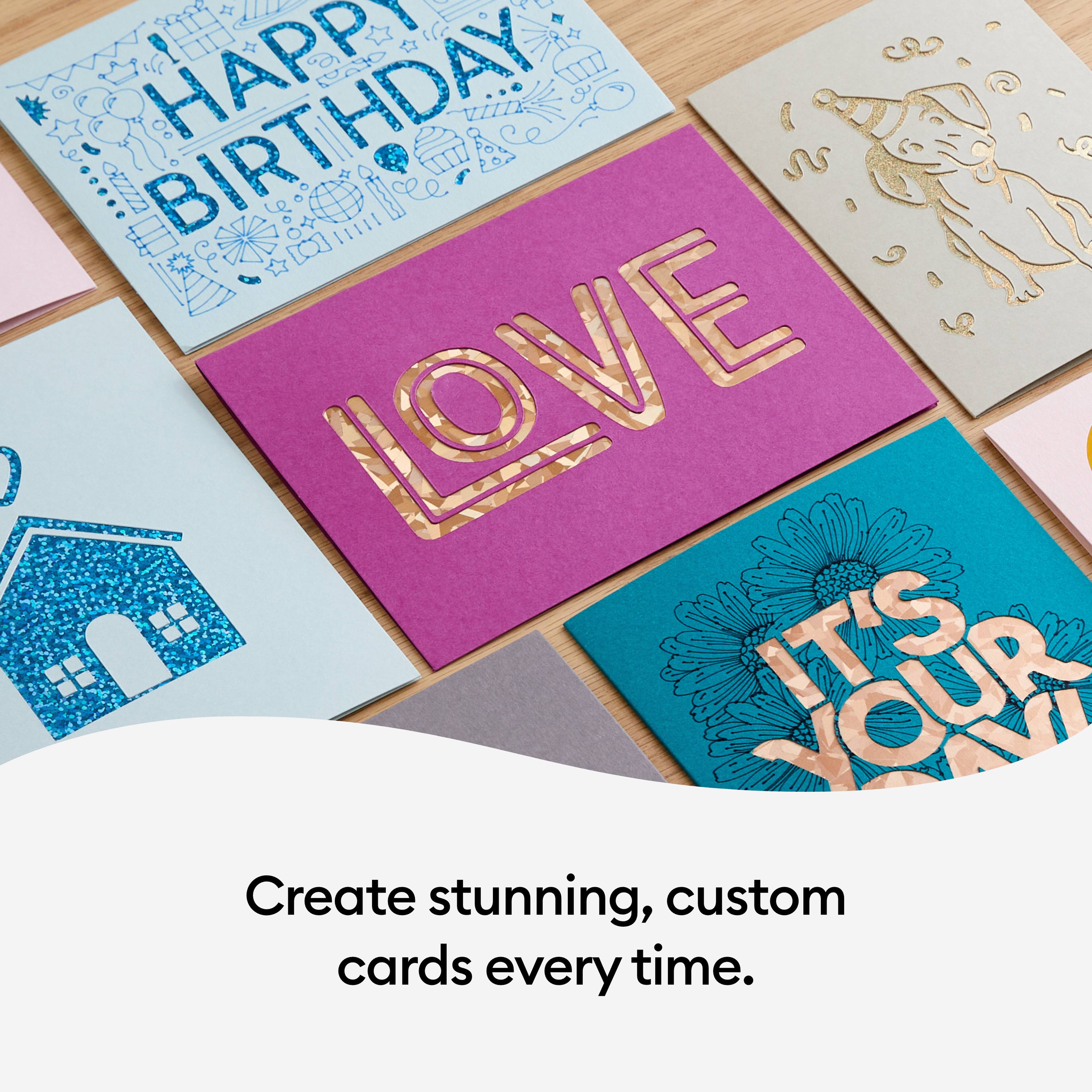 Cricut&#xAE; R10 Cutaway Cards, Neutrals Sampler