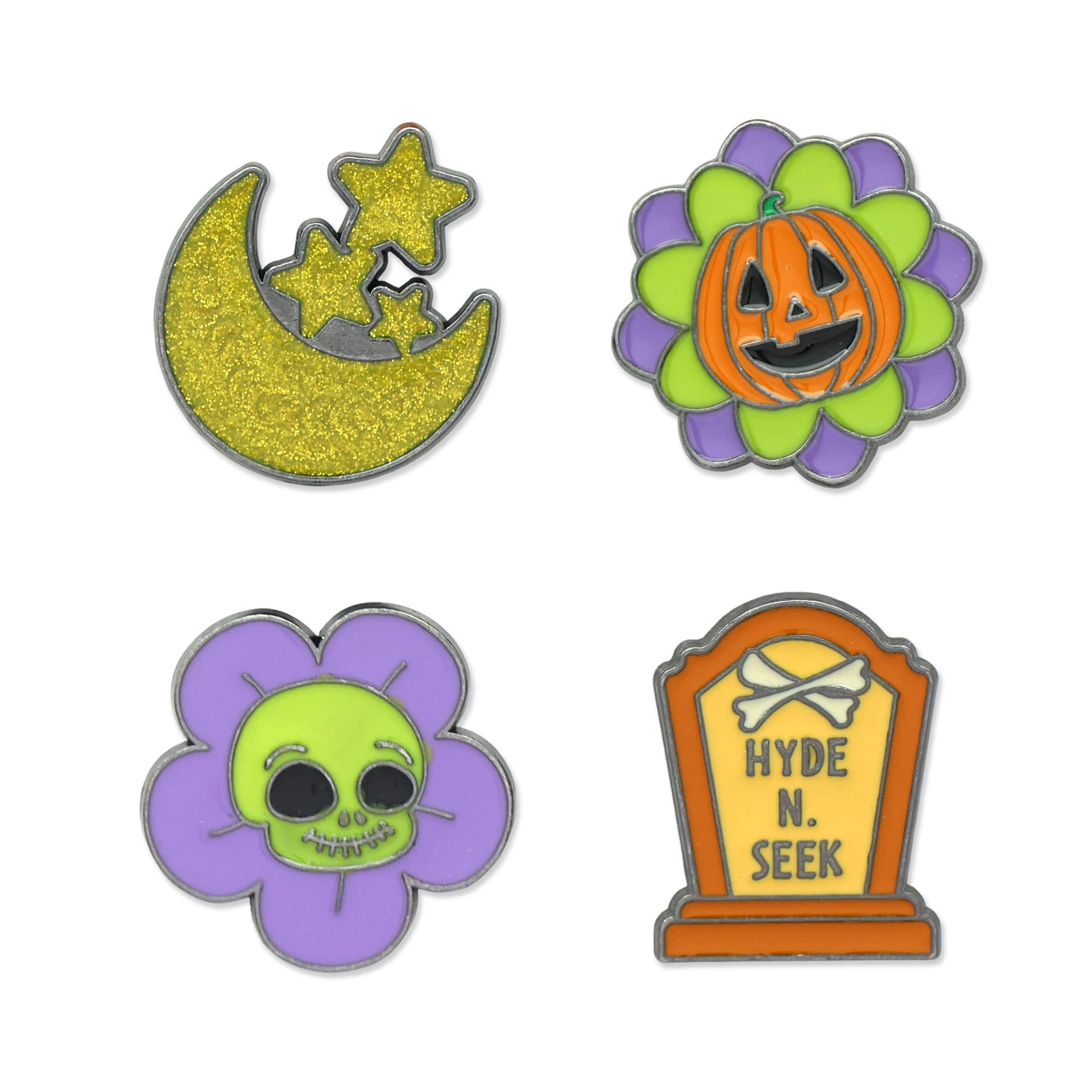 Halloween Moon Metal Pins by Creatology&#x2122;