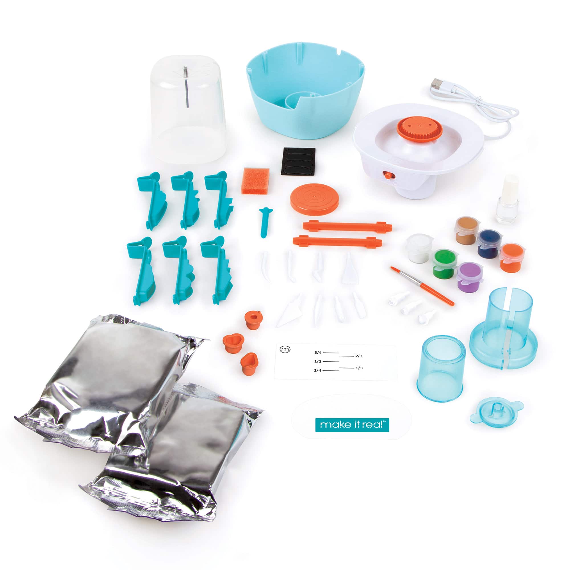 Make It Real™ Mini Pottery Studio Deluxe Set | Michaels