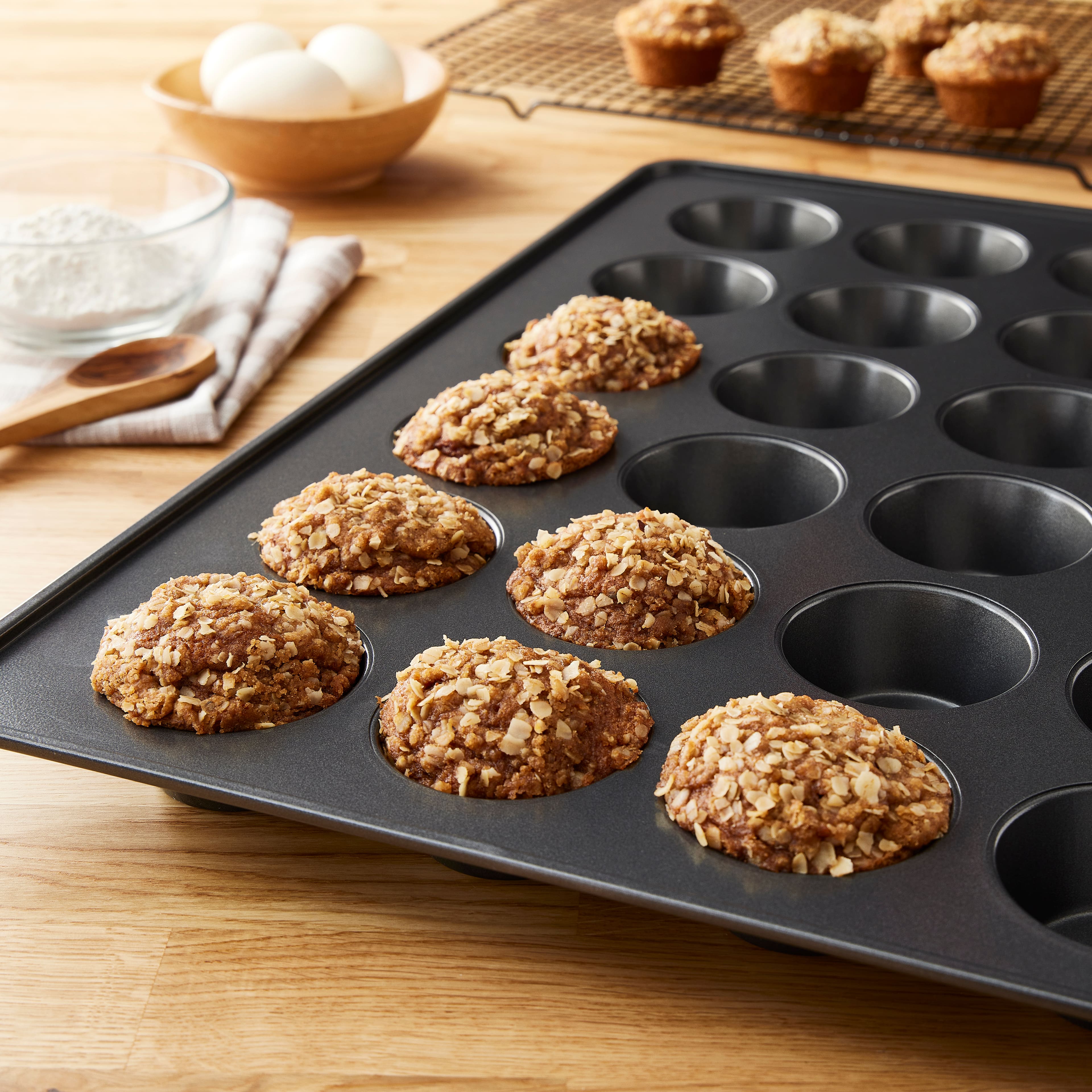 Non-Stick 24-Cavity Muffin Pan by Celebrate It®