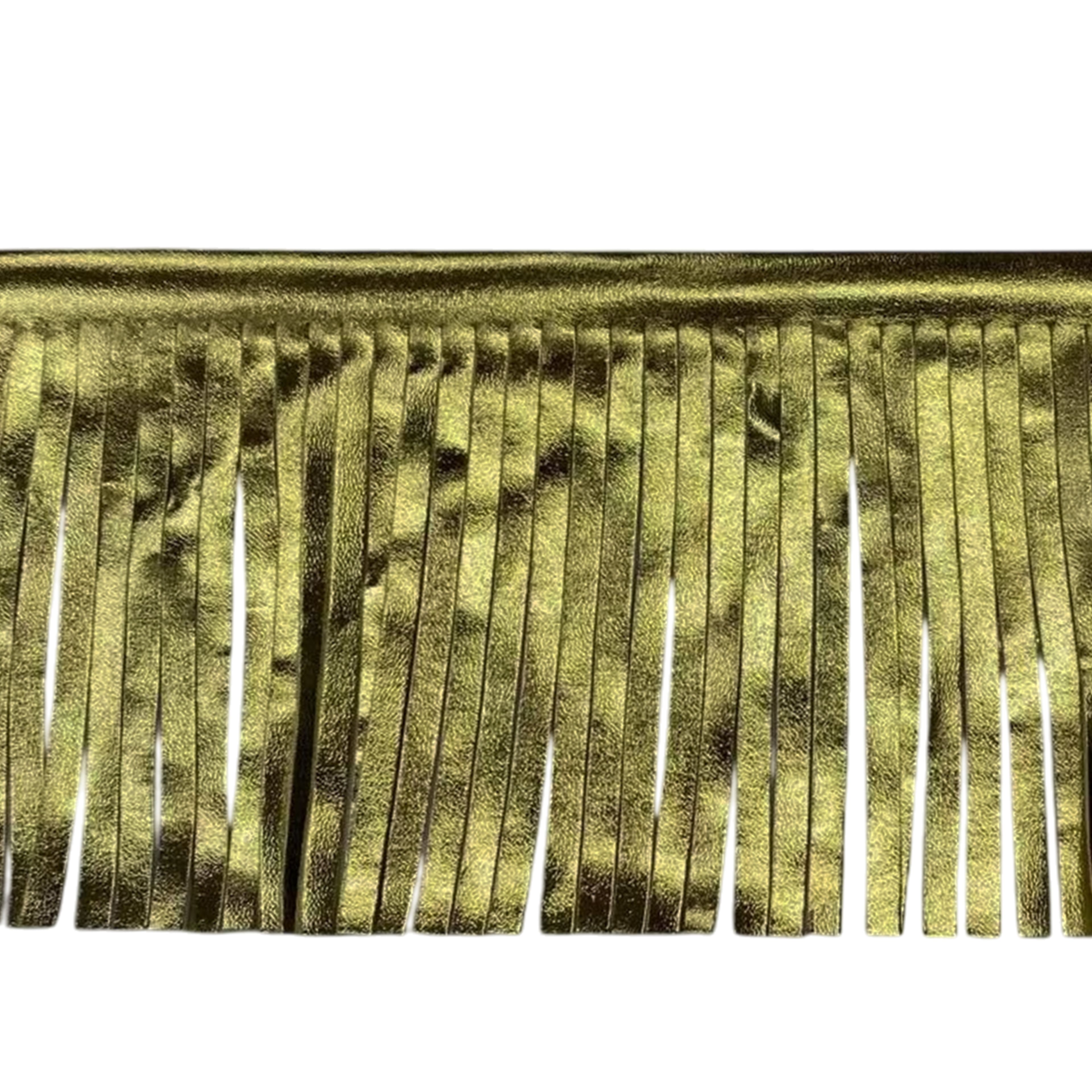 4" Faux Leather Fringe Trim by Celebrate It