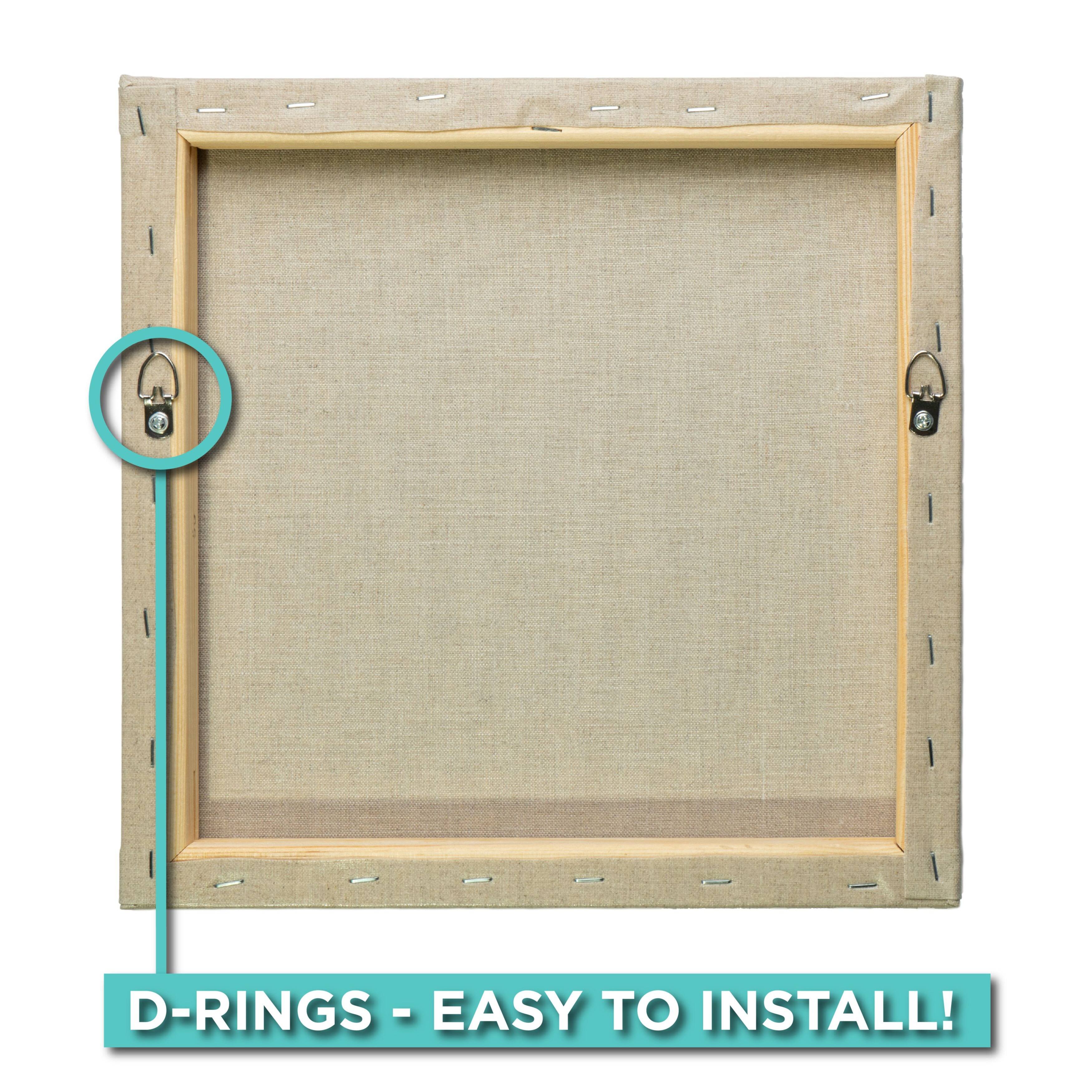Wexel Art Beige Linen Gesso Primed Canvas