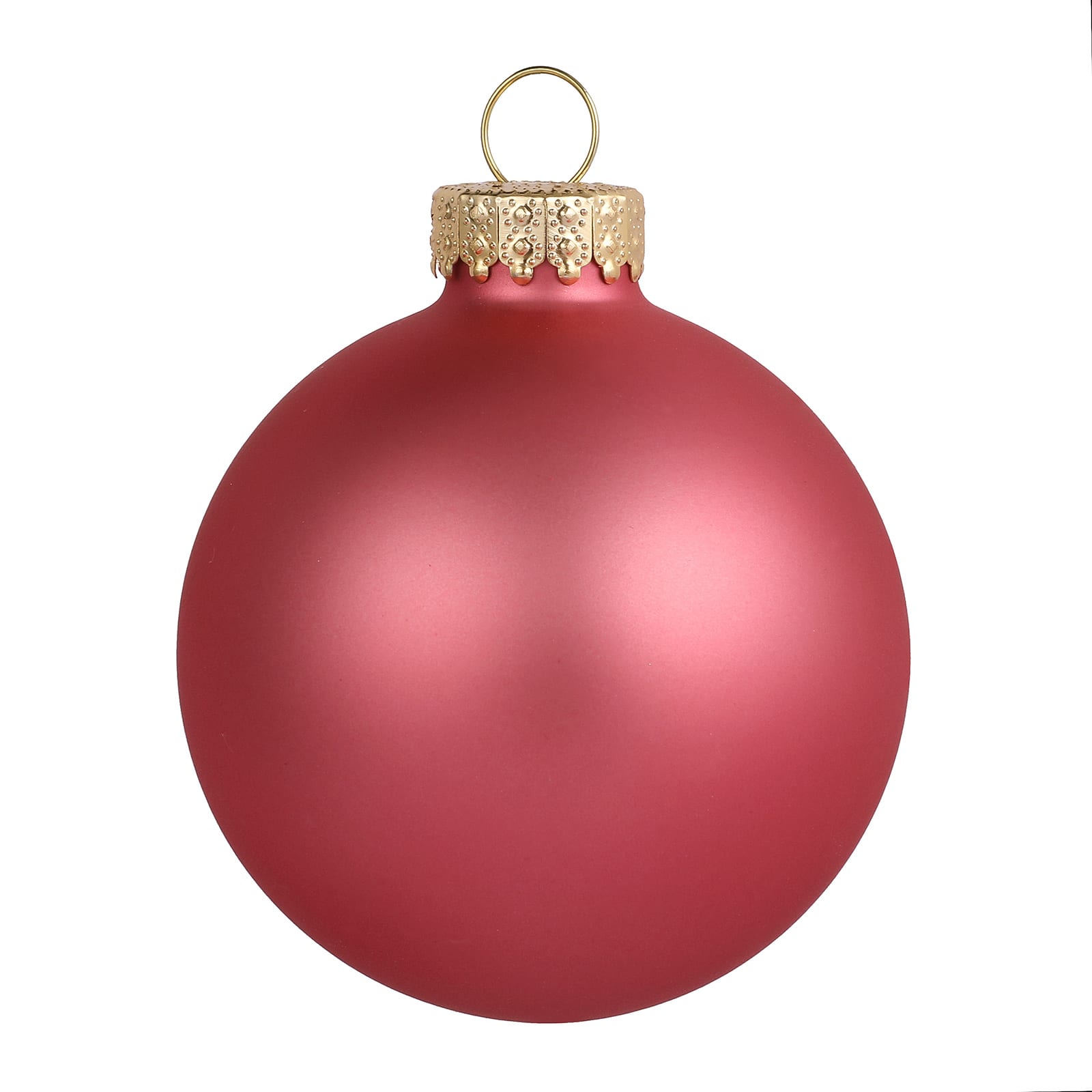 6 Pack 2.5&#x22; Satin Glass Ball Ornaments by Ashland&#xAE;