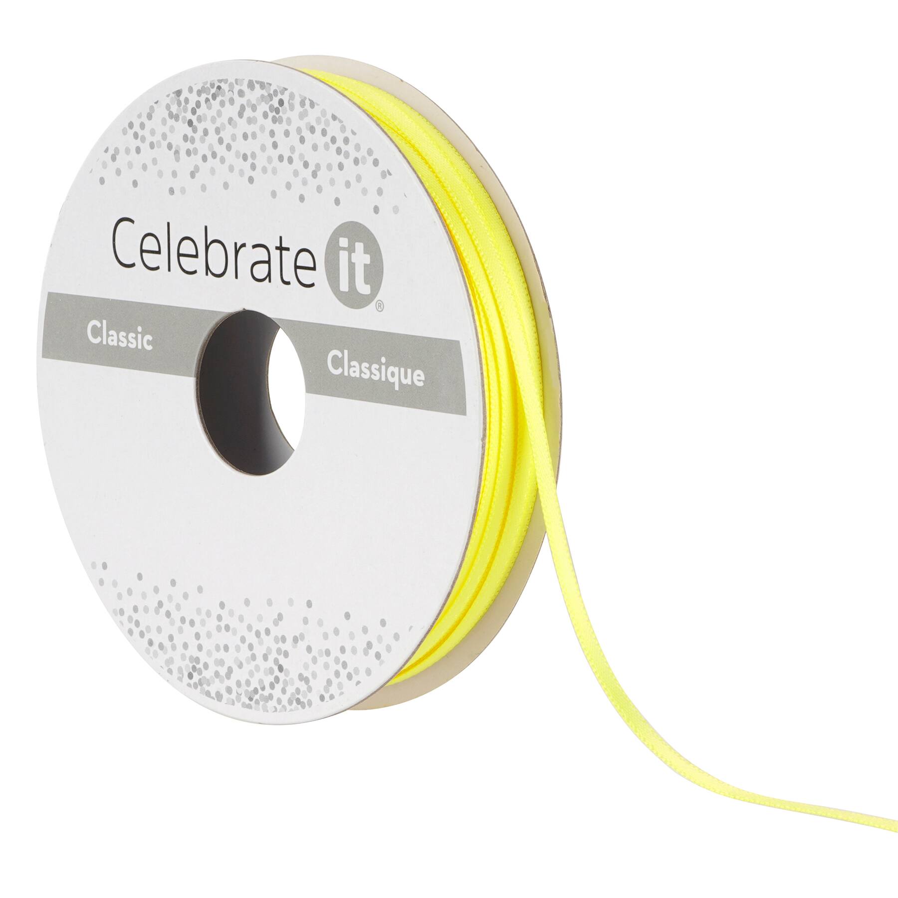 24 Pack: 1/8" x 10yd. Satin Ribbon by Celebrate It™