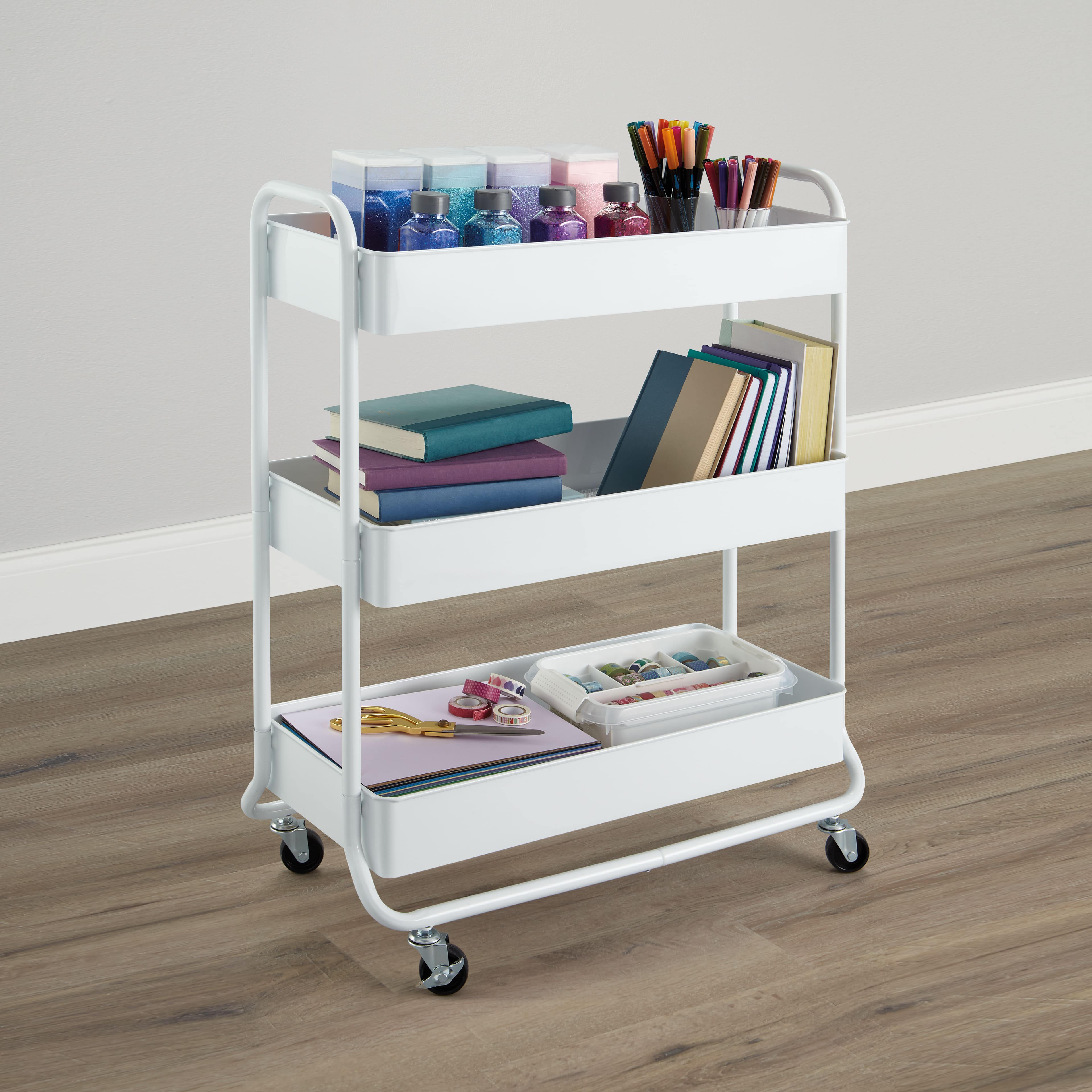 Hudson Rolling Cart by Simply Tidy&#x2122;