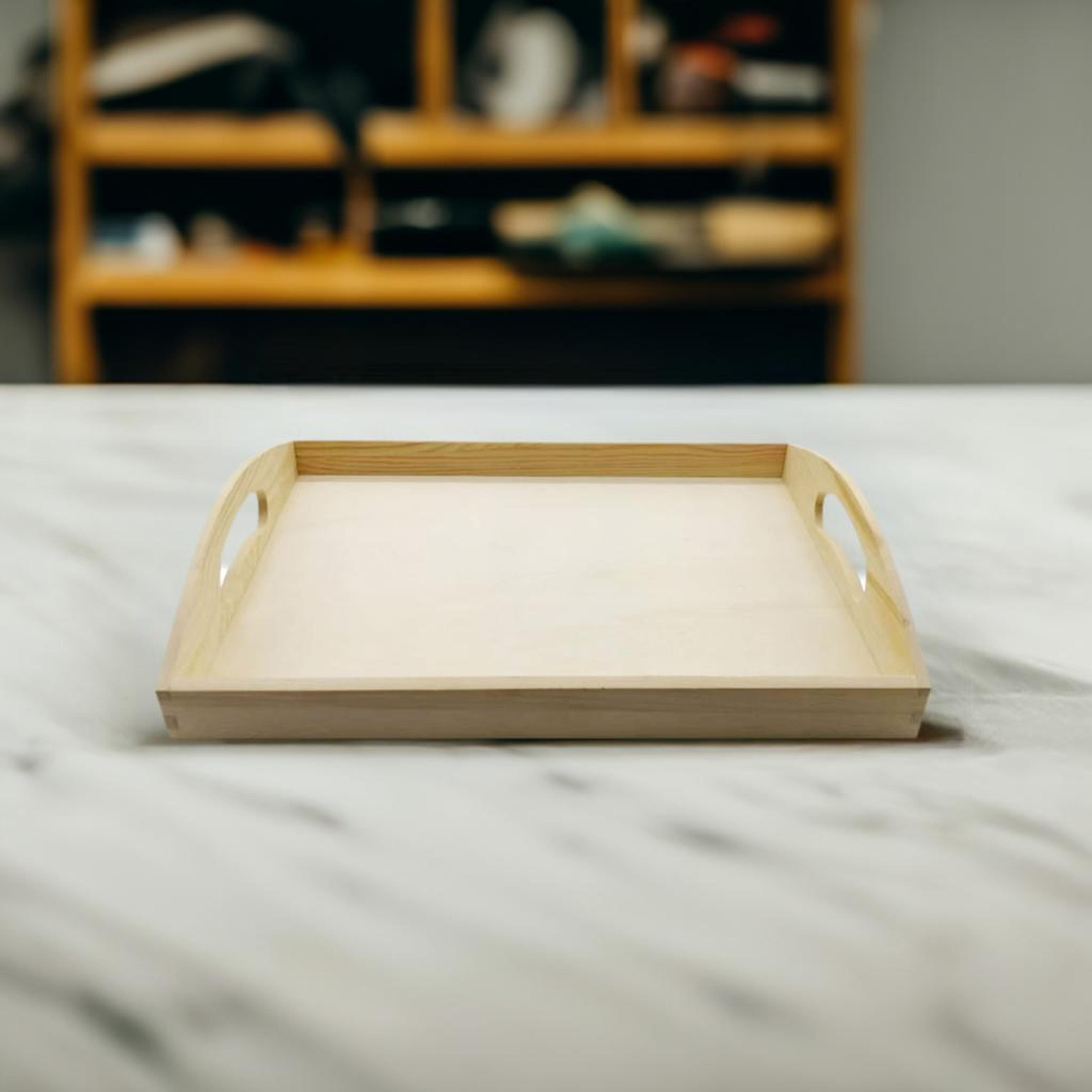 13&#x22; Wooden Tray by Make Market&#xAE;