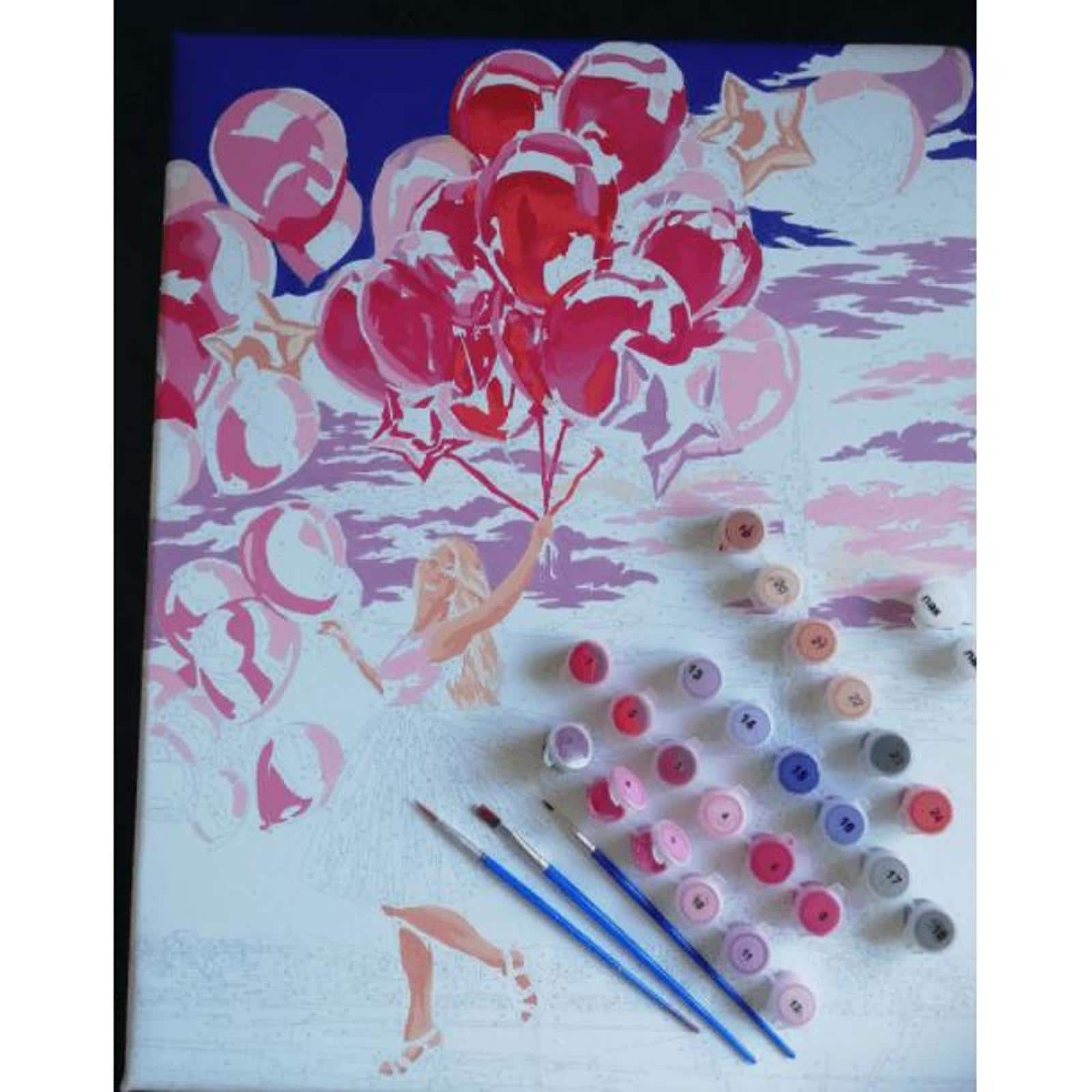 Crafting Spark Beautiful Mood Painting by Numbers Kit
