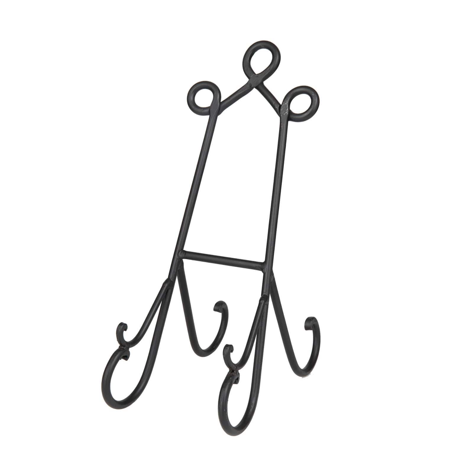 14&#x22; Black Metal Traditional Easel