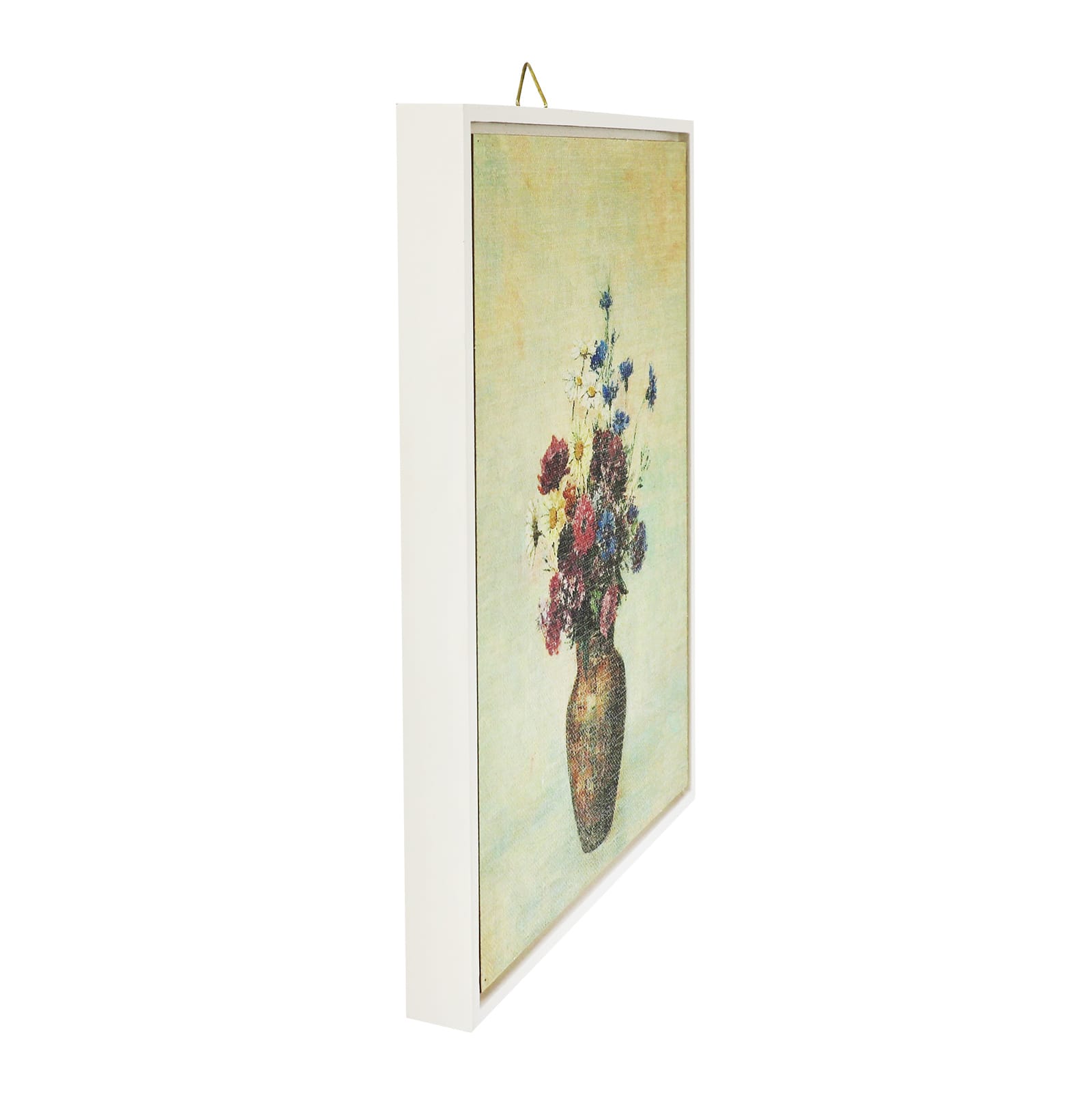 12.25&#x22; Flower Vase Wall Art in White Frame by Ashland&#xAE;