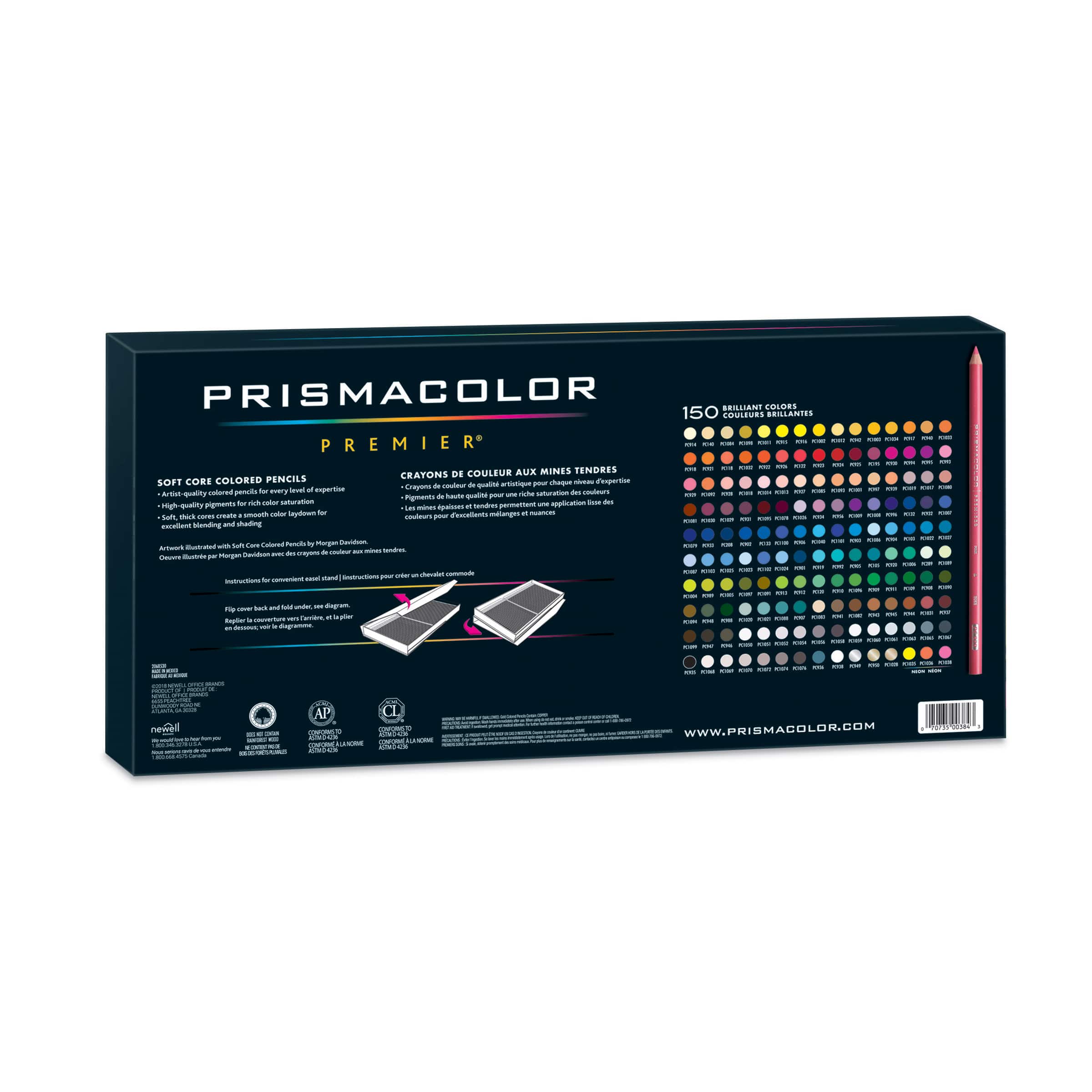 Prismacolor 150 Count Colored Pencils, Art Kit Artist Premier Wooden Soft  Core Leads : Arts, Crafts & Sewing 