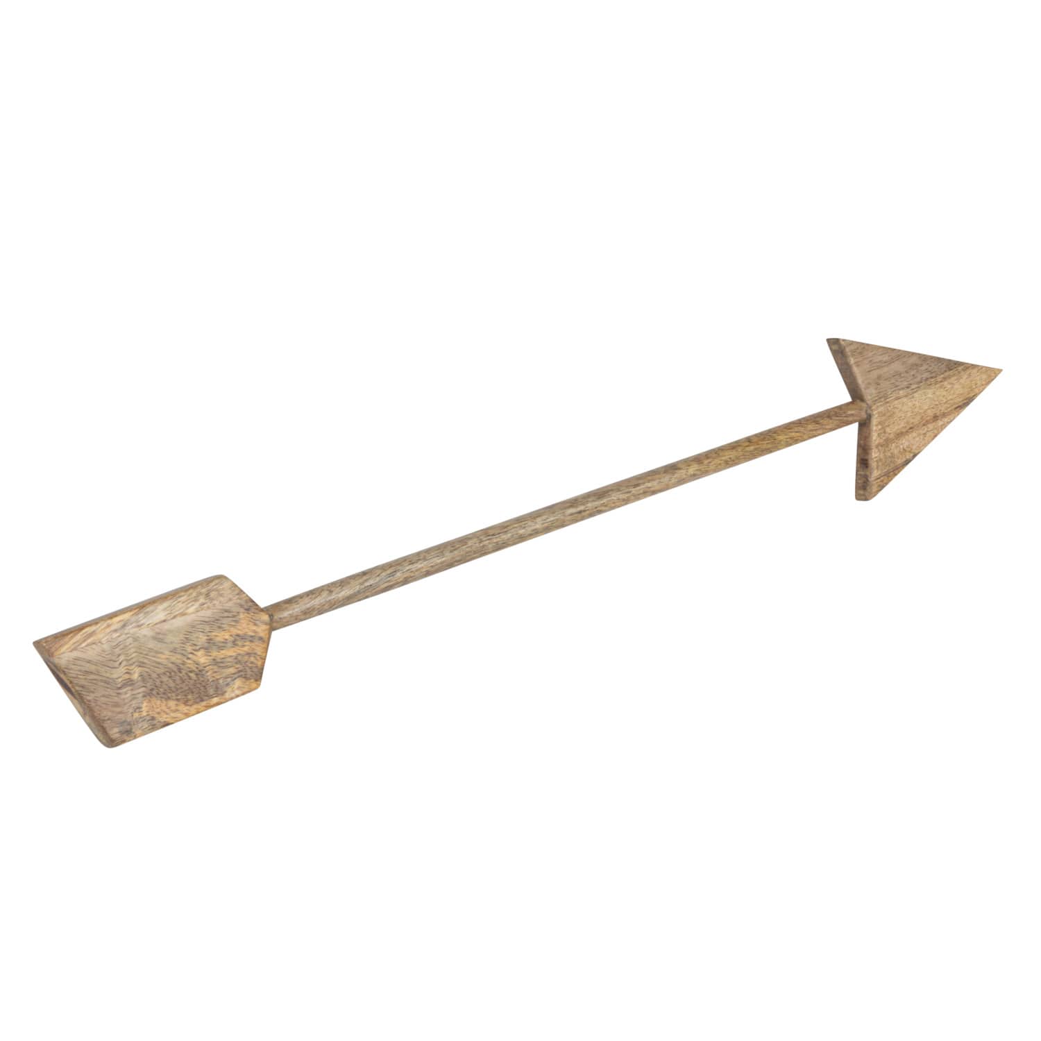 Hello Honey® 20" Carved Mango Wood Arrow Wall Décor
