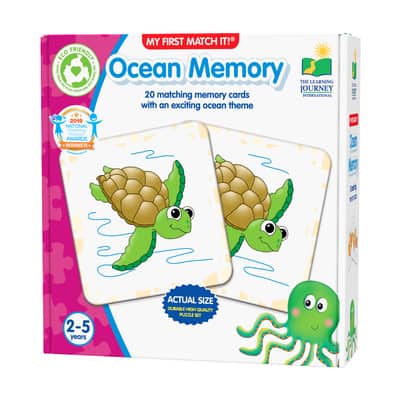 My First Match It - Ocean Memory By The Learning Journey | 8" x 8" x 2.5" | Michaels