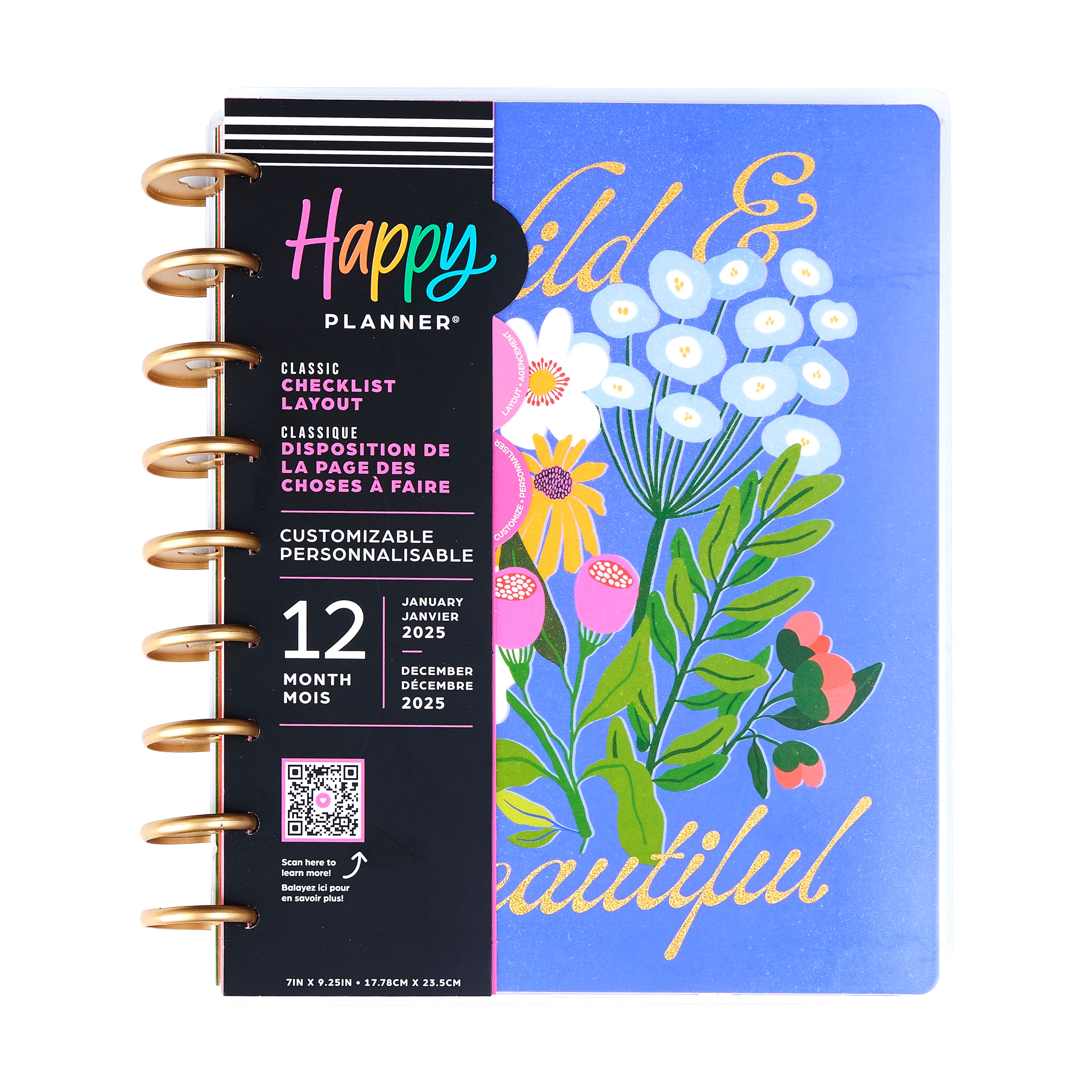 The Classic Happy Planner&#xAE; Brilliant Blooms