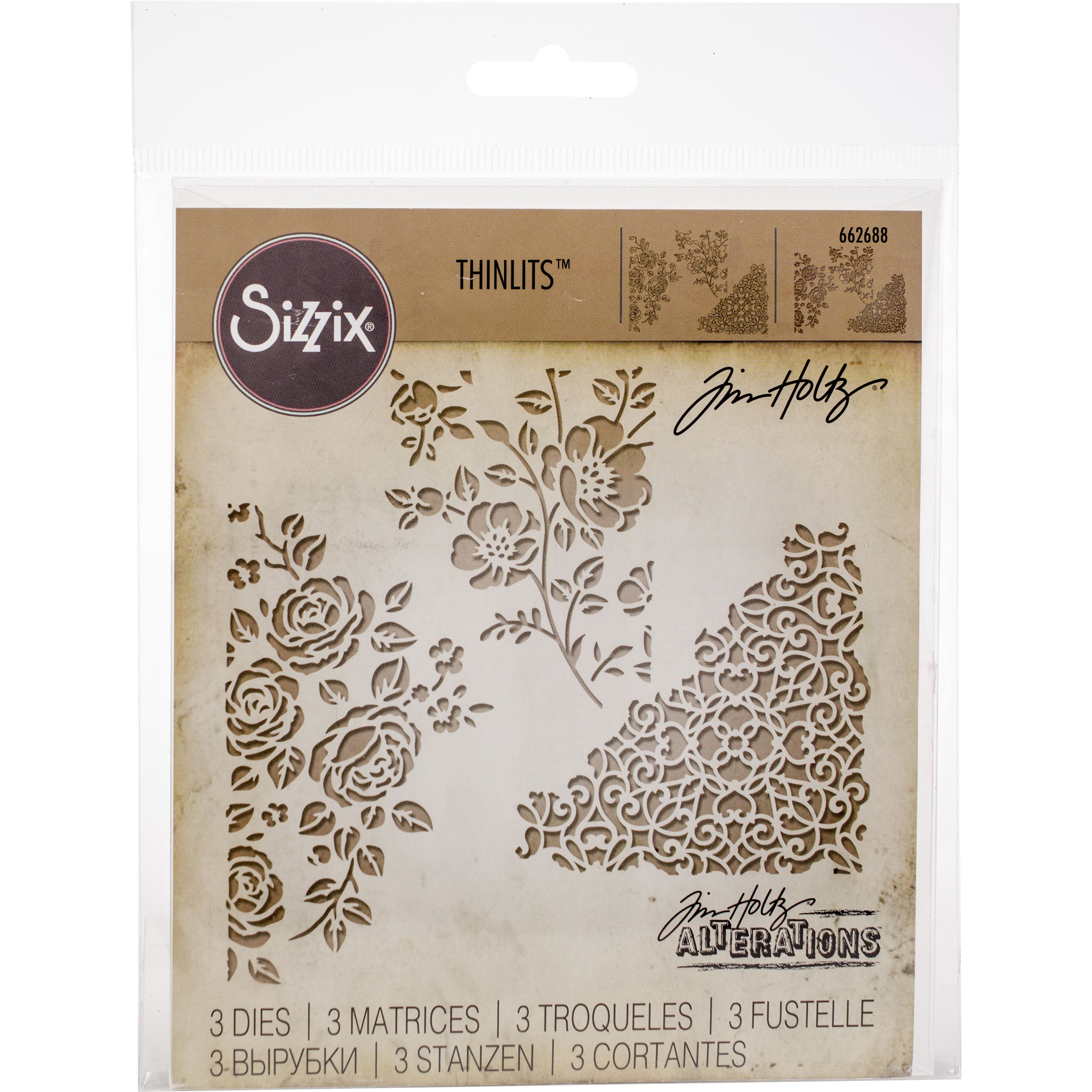 Sizzix® Thinlits™ Mixed Media No.5 Die Set by Tim Holtz®
