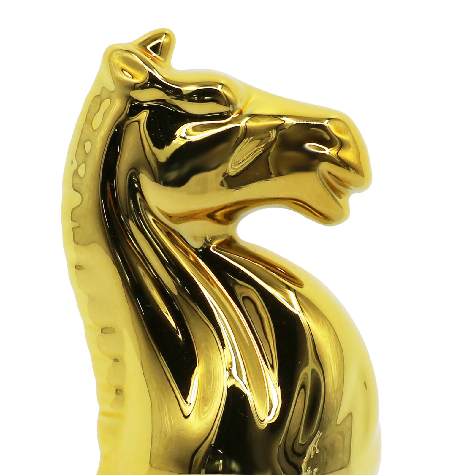 5.5&#x22; Gold Knight Ceramic Tabletop Chess Piece by Ashland&#xAE;