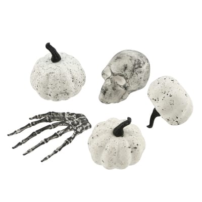 White Pumpkin, Skull & Skeletal Hand Mix by Ashland® | Michaels