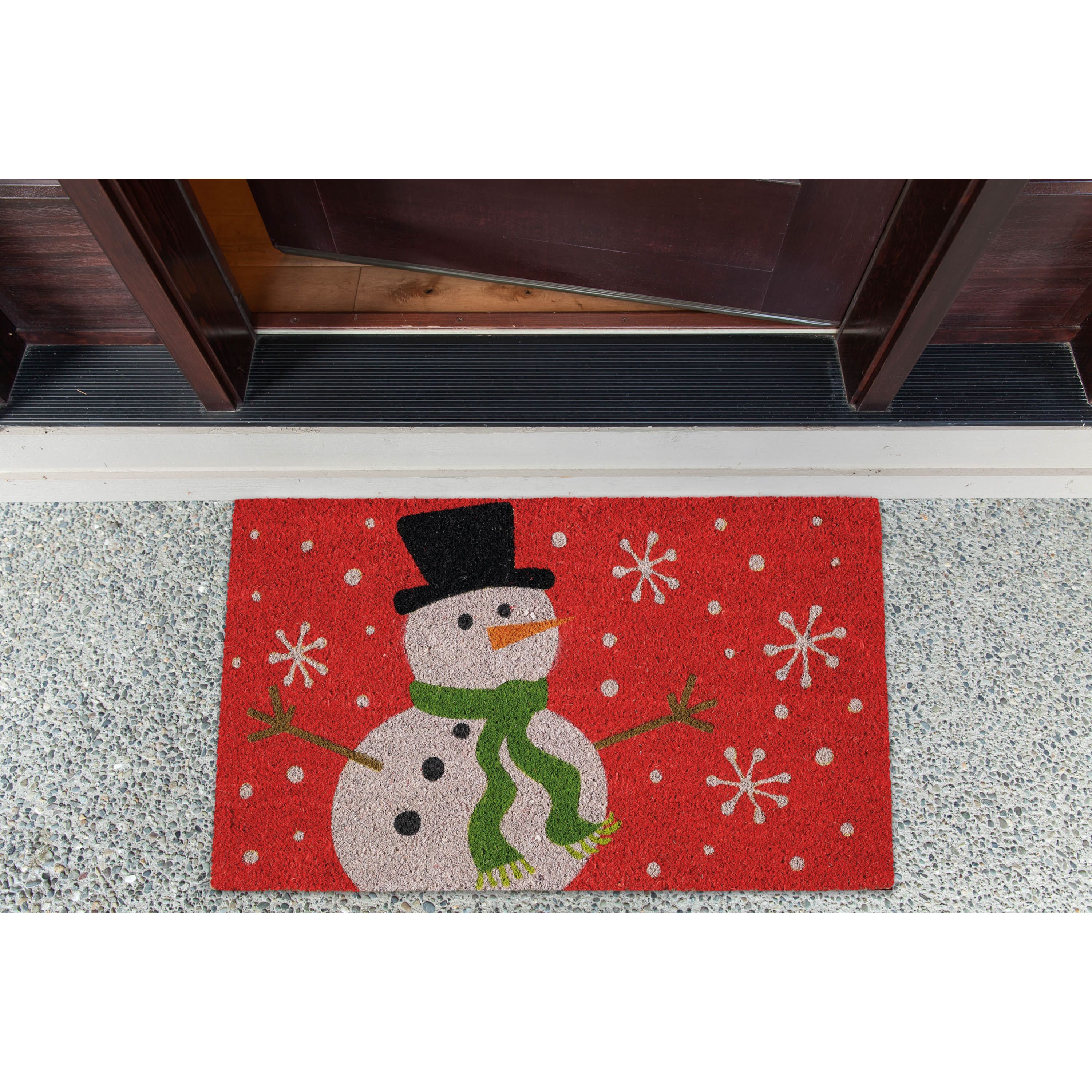 DII&#xAE; Snowman Doormat