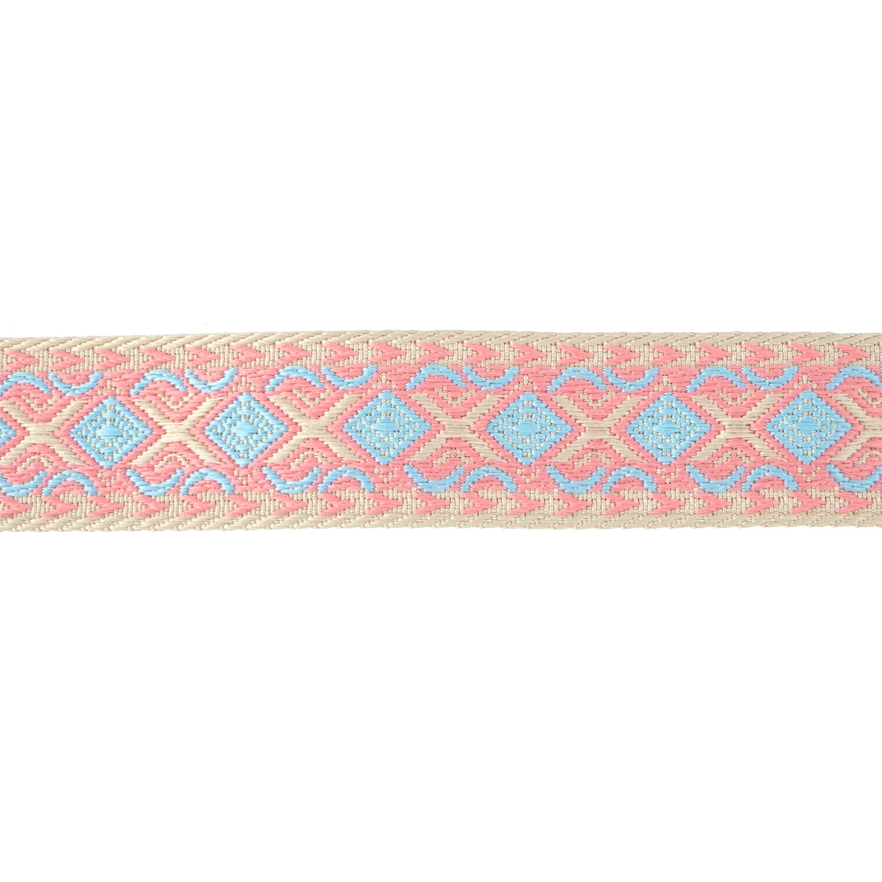 1.5" Pink Rhombus Belting Trim by Celebrate It®