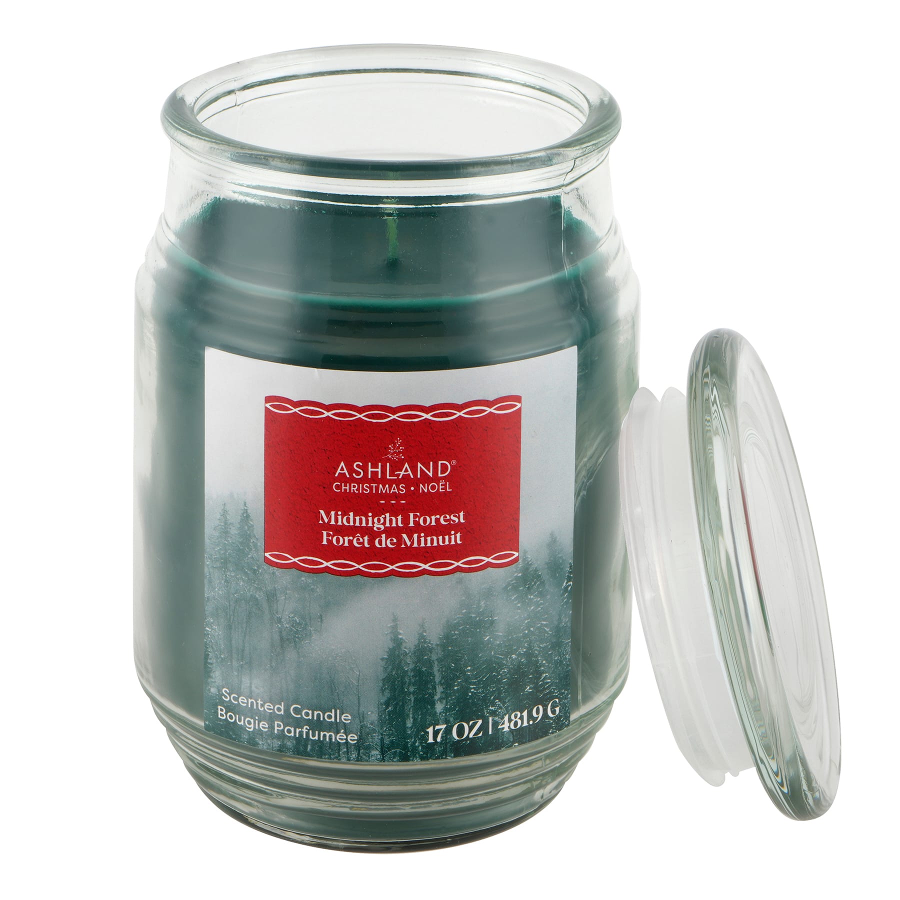 17oz. Midnight Forest Scented Jar Candle by Ashland&#xAE;