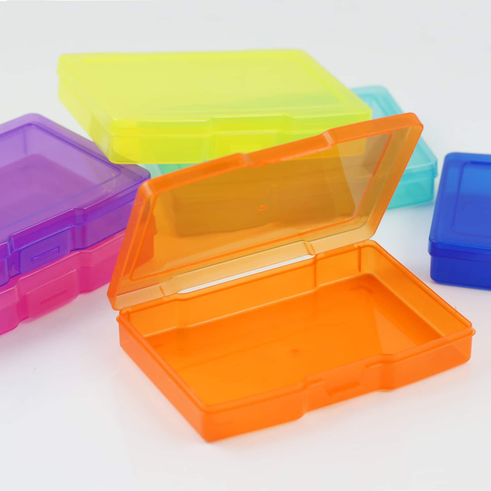 4 X 6 Plastic Rainbow Photo Storage Boxes By Simply Tidy | Michaels