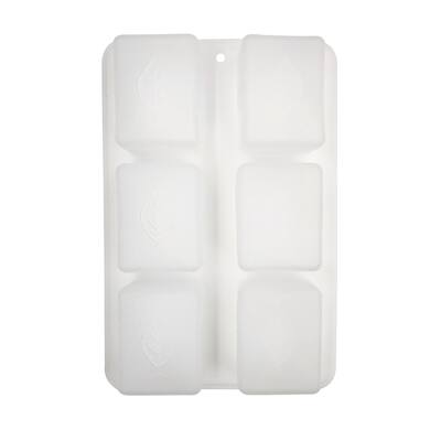Leaf Pattern Silicone Square Soap Mold by Make Market®