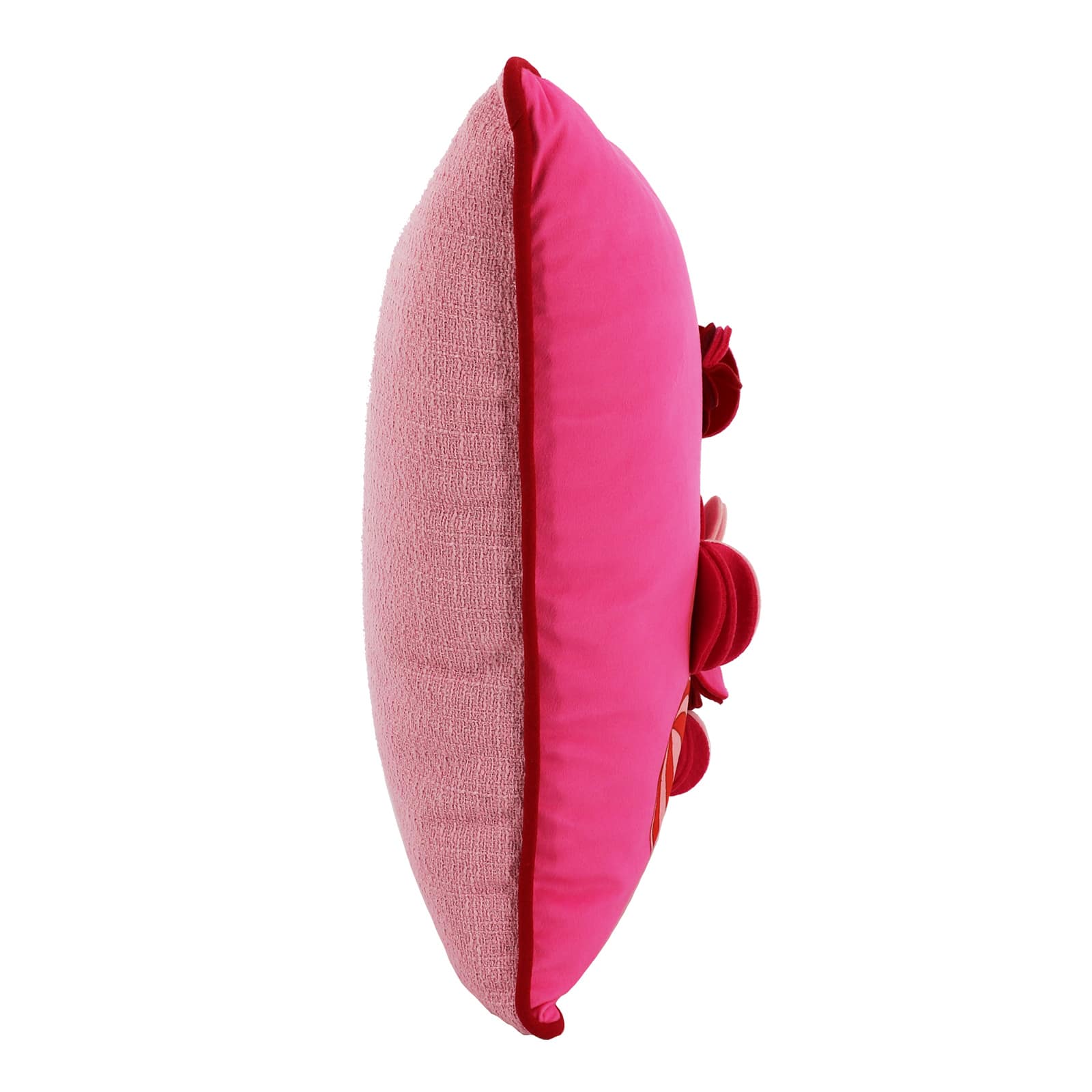 18&#x22; x 18&#x22; Red &#x26; Pink Pom Pom Tree Pillow by Ashland&#xAE;