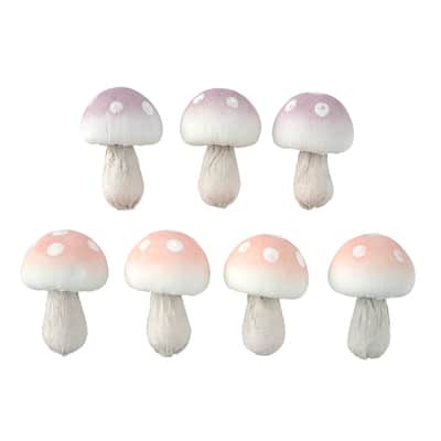 Pink & Purple Mixed Mushrooms, 7ct. by Ashland® | Michaels
