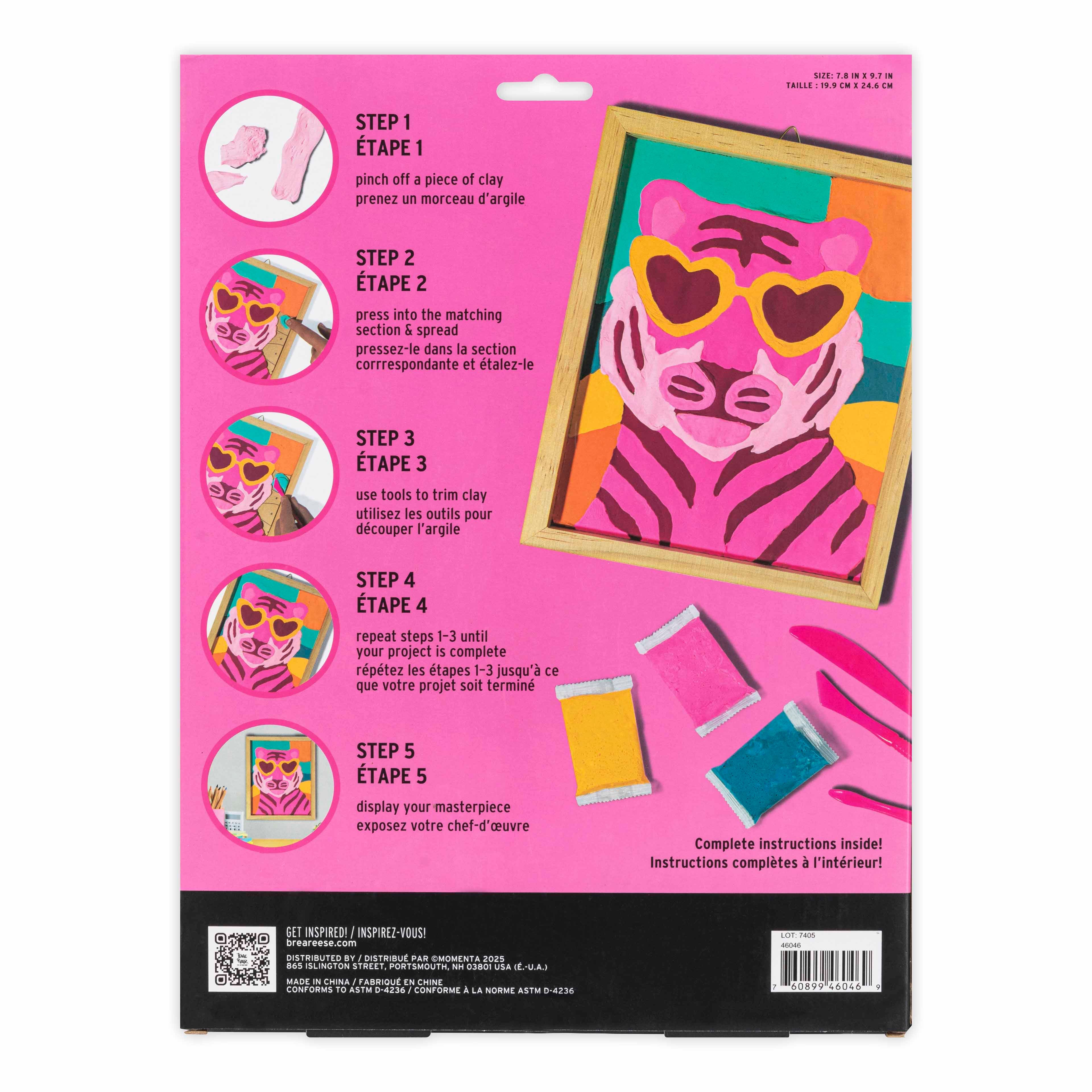VIVID by Brea Reese&#xAE; Tiger Clay Painting Kit