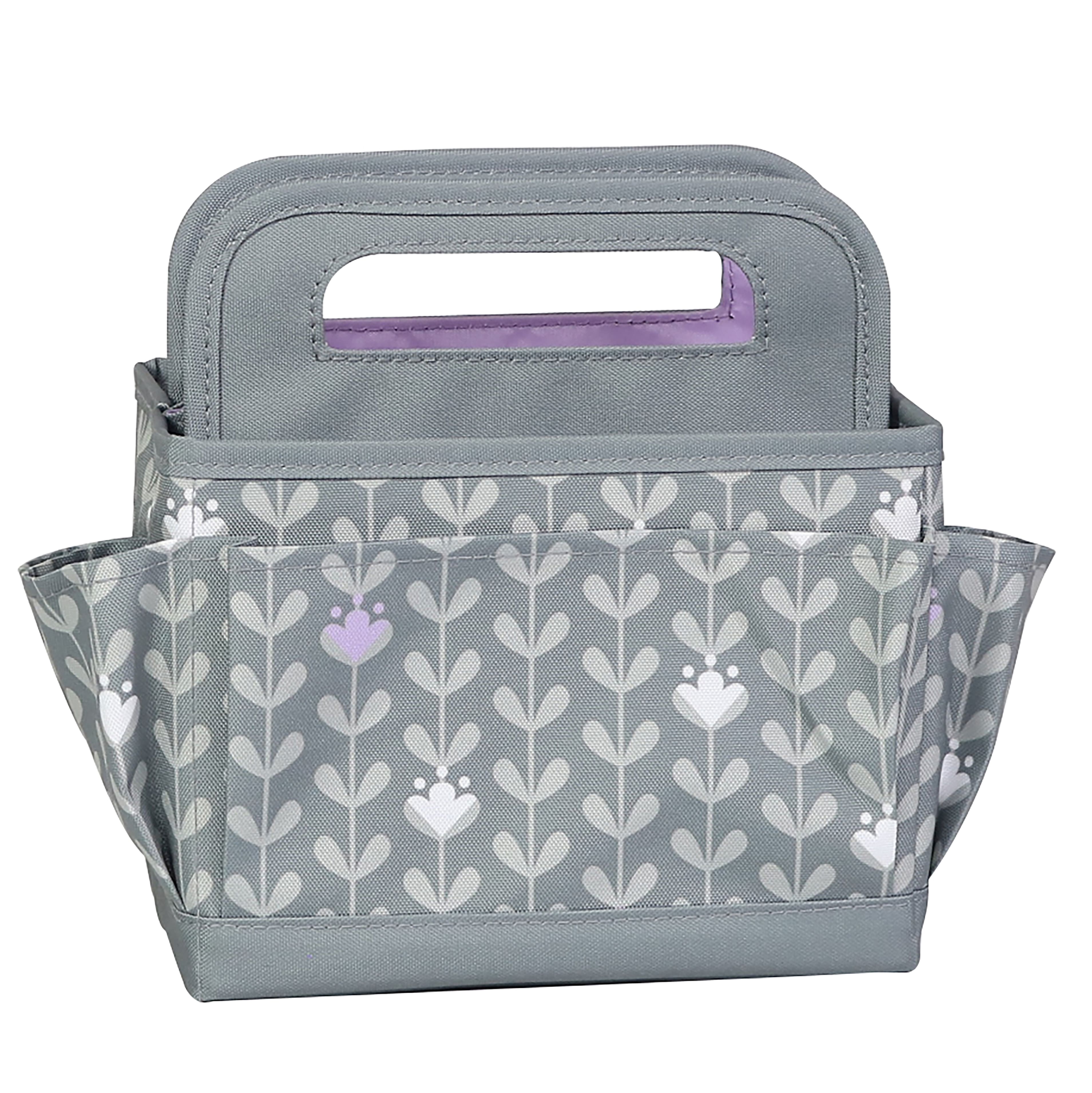 Everything Mary Purple &#x26; Gray Craft Caddy