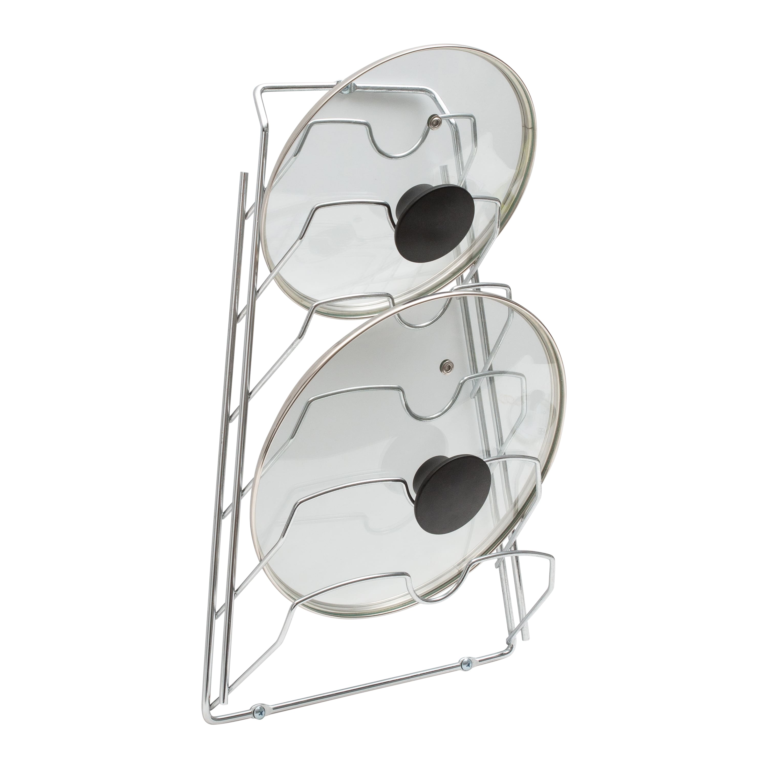 Organize It All Chrome Hanging Lid Organizer Rack