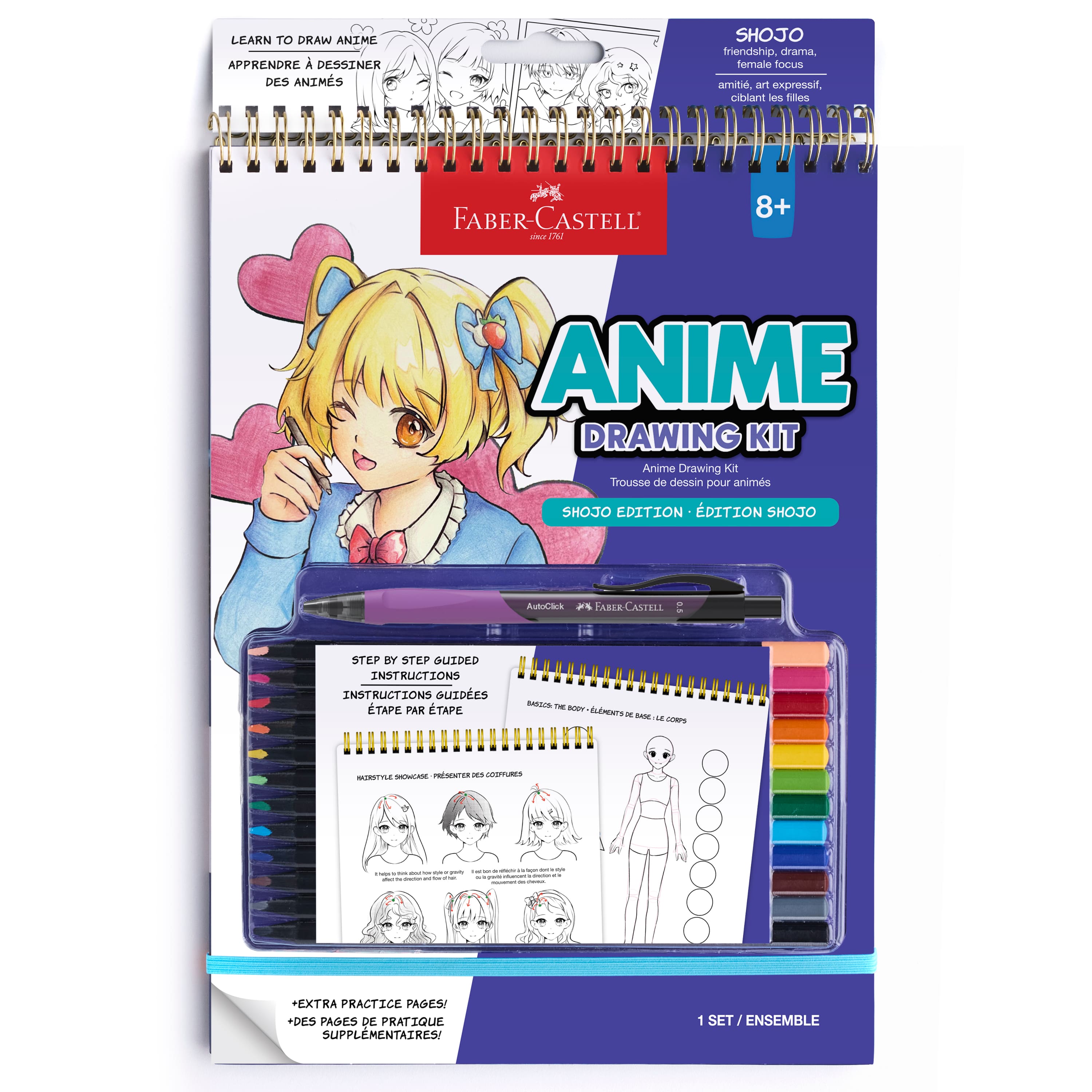 Faber-Castell® Shojo Edition Anime Drawing Kit