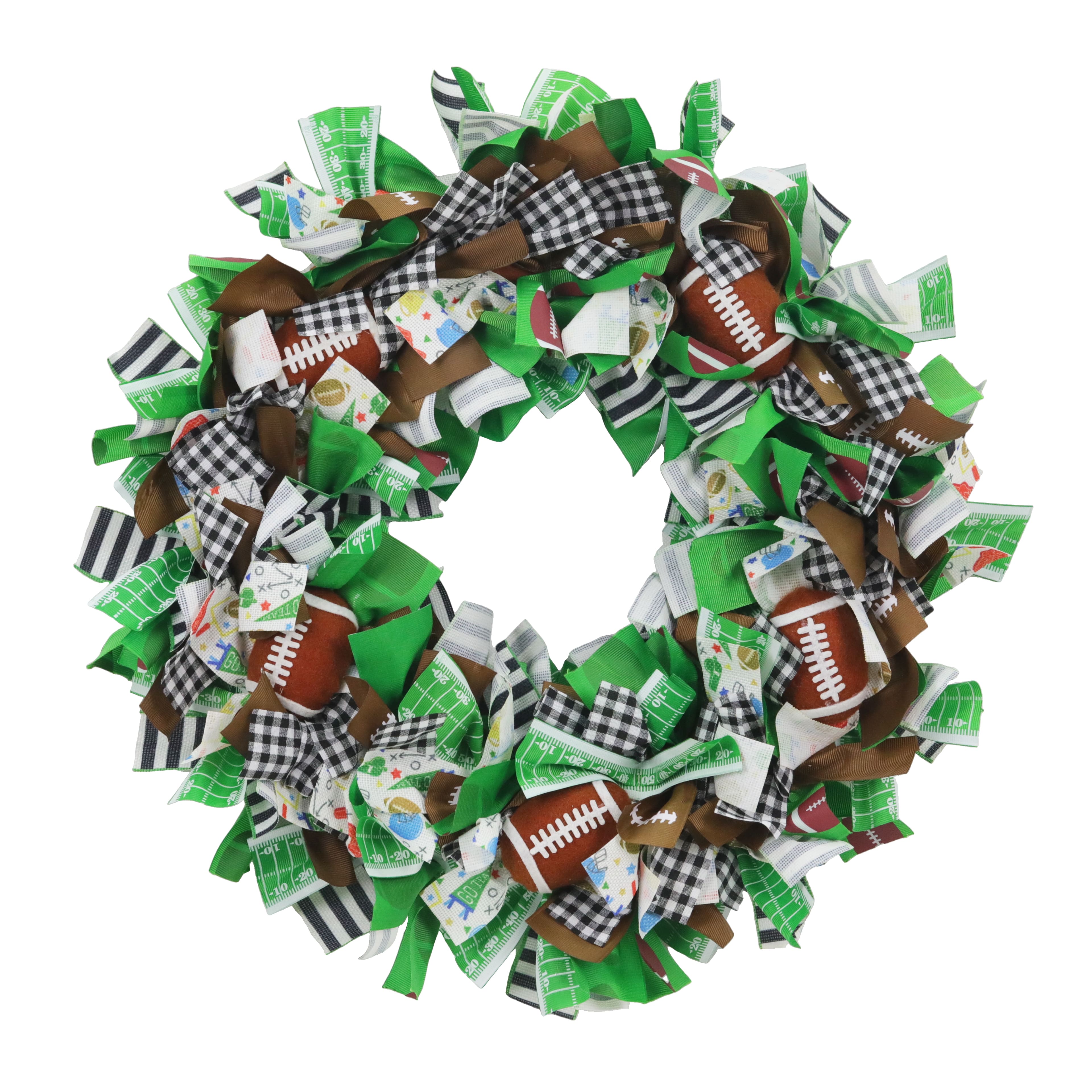 20&#x22; Football Wreath by Celebrate It&#x2122;
