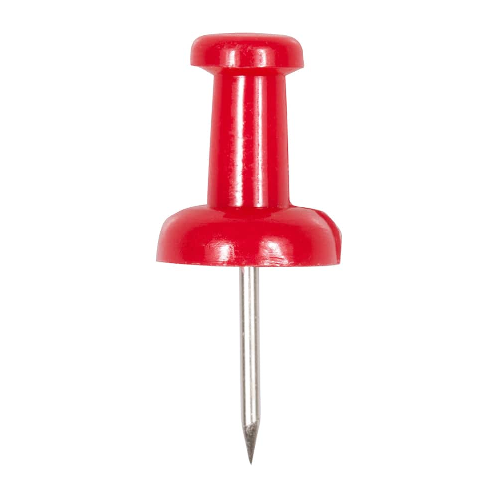 JAM Paper Colorful Standard Push Pins, 100ct.