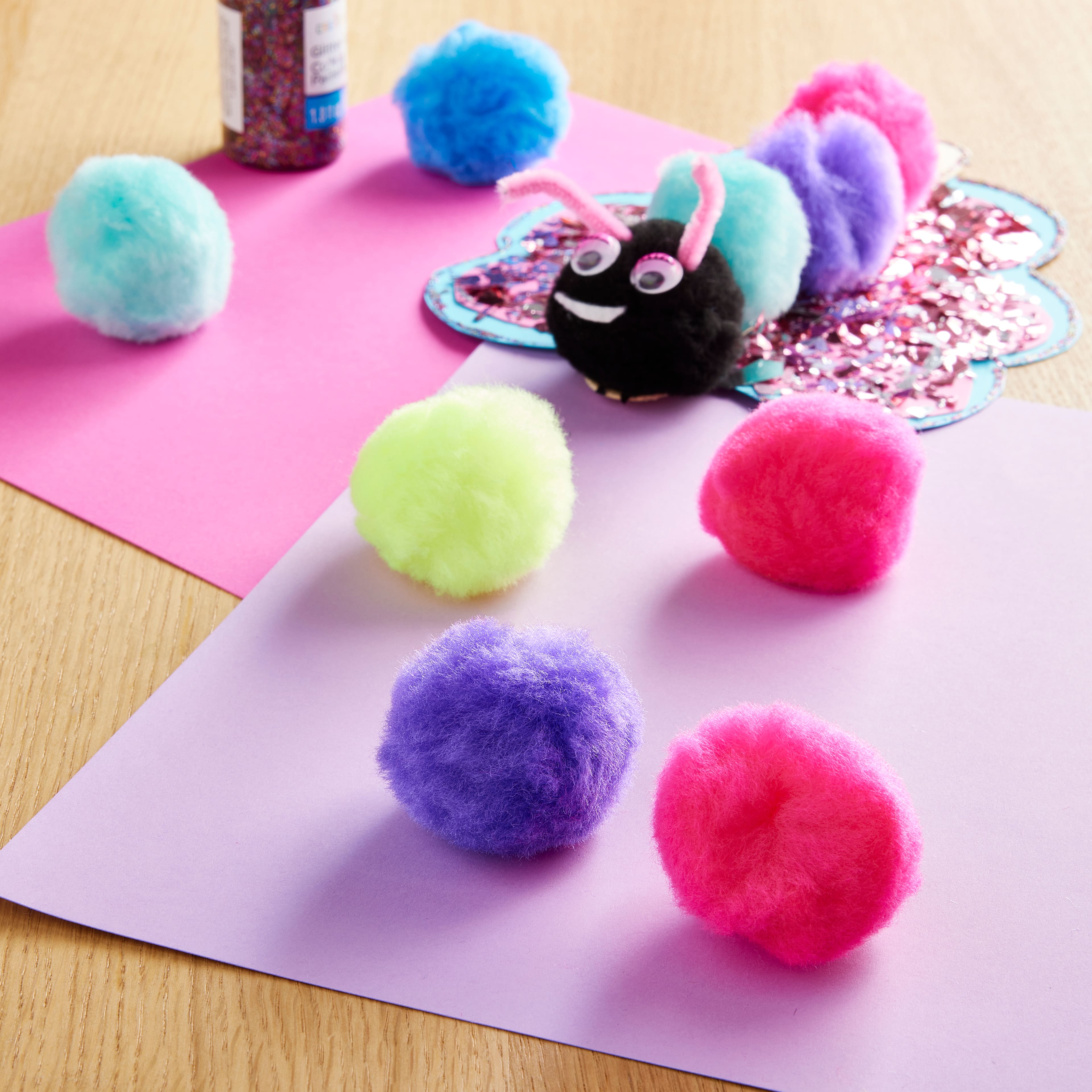 12 Packs: 20 ct. (240 total) 2" Brights Pom Poms by Creatology™