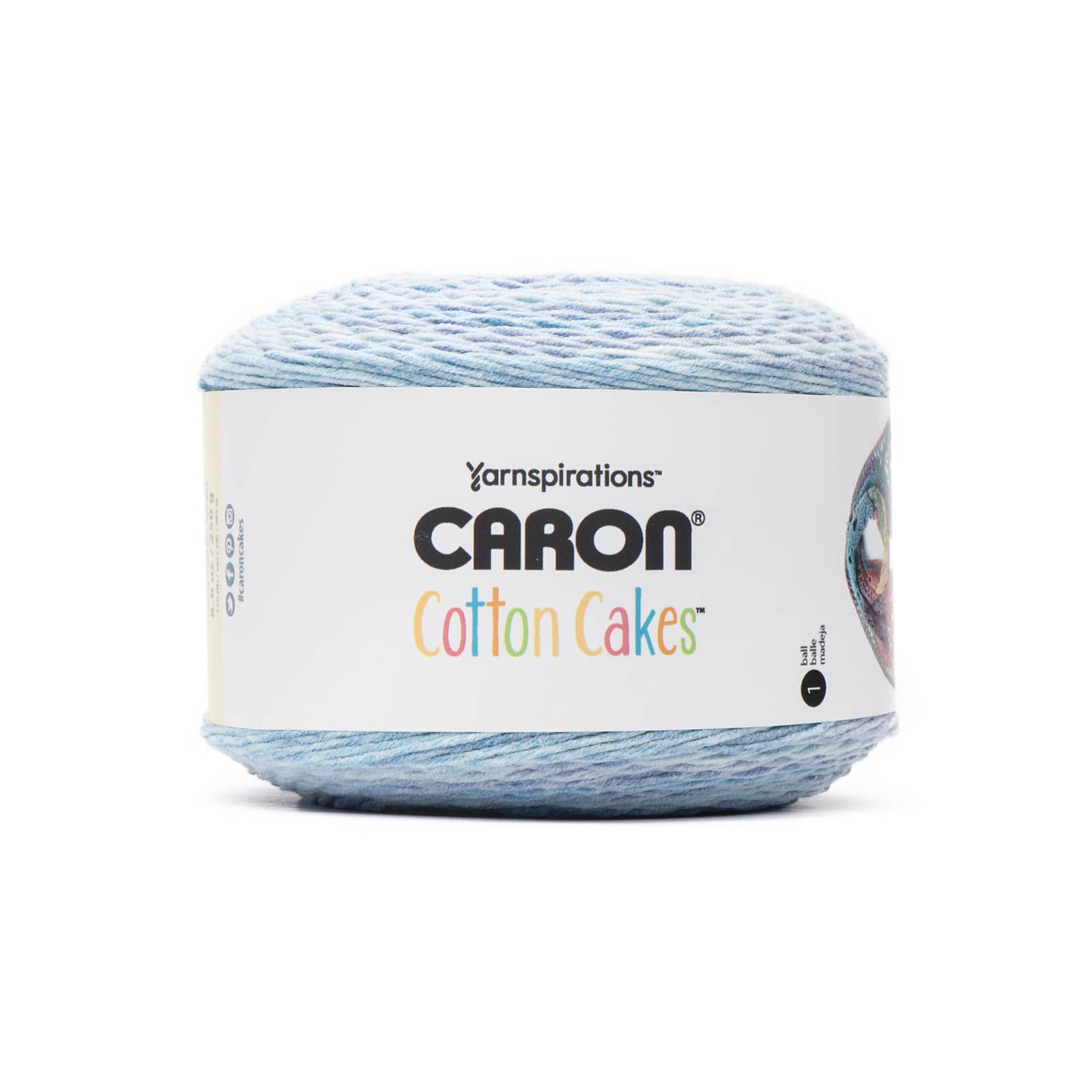 Caron Cotton Funnel Cakes Yarn Rose Petal 