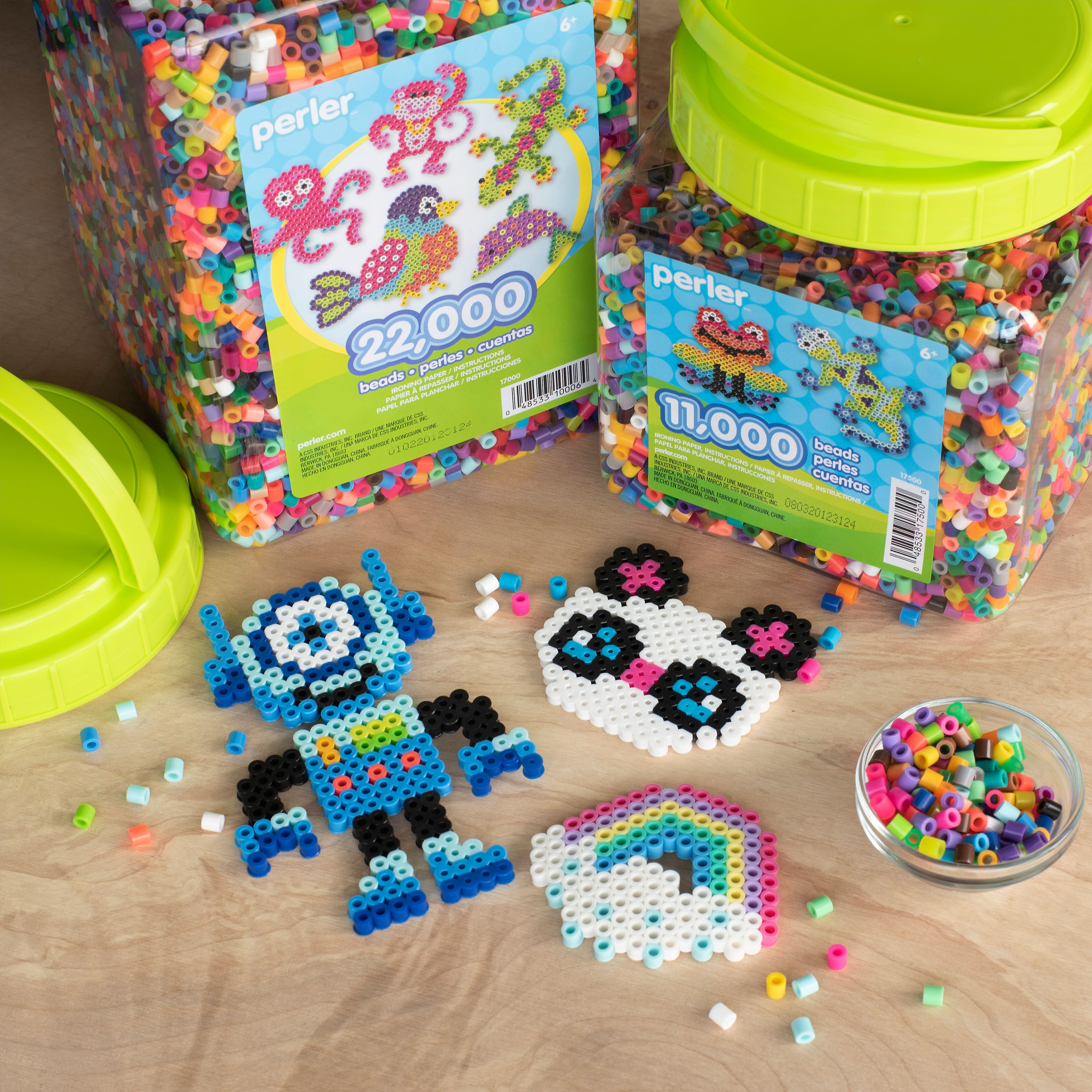 Perler® 22,000 Beads Multi-Mix Jar