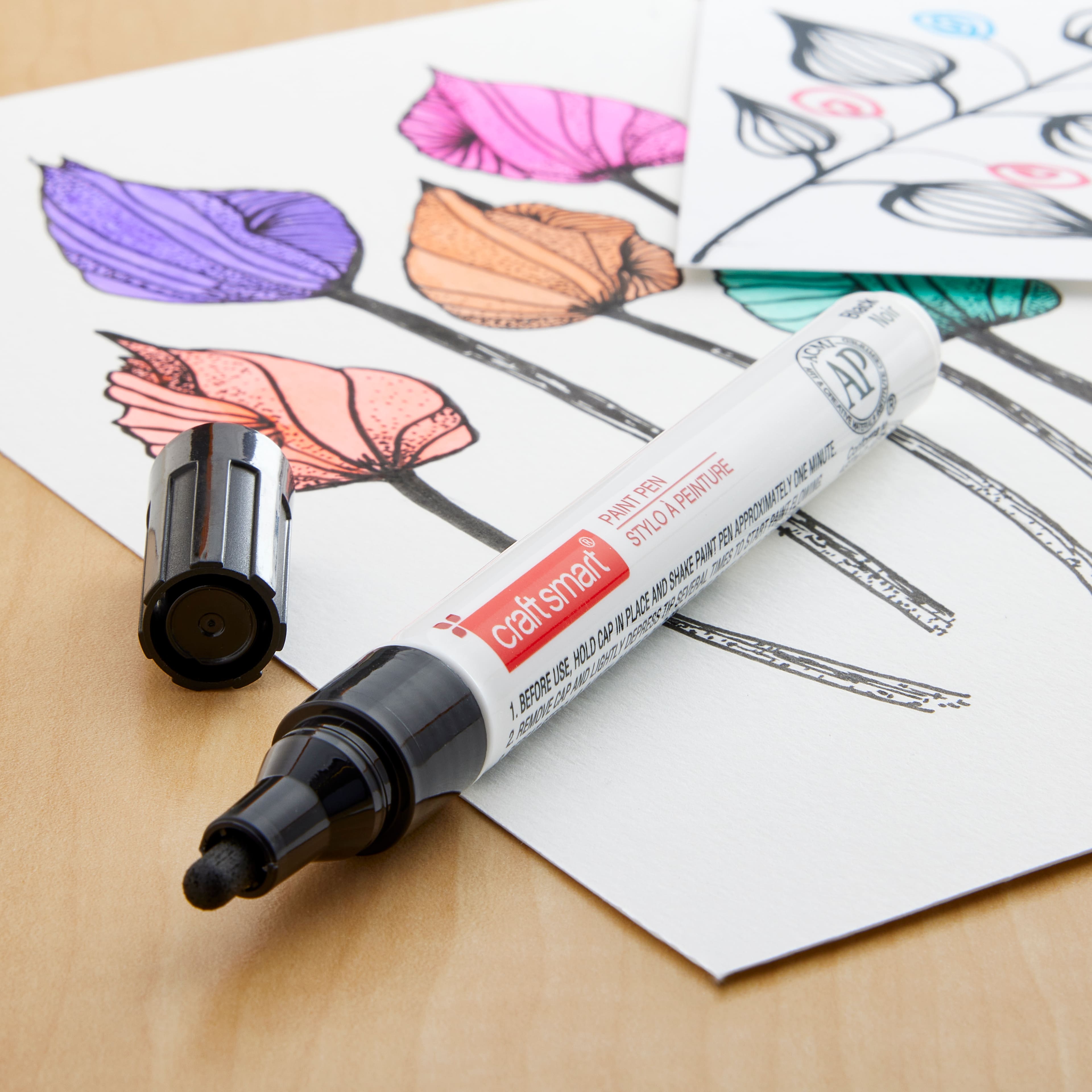 12 Pack: Multi-Surface Fine Tip Premium Paint Pen by Craft Smart®