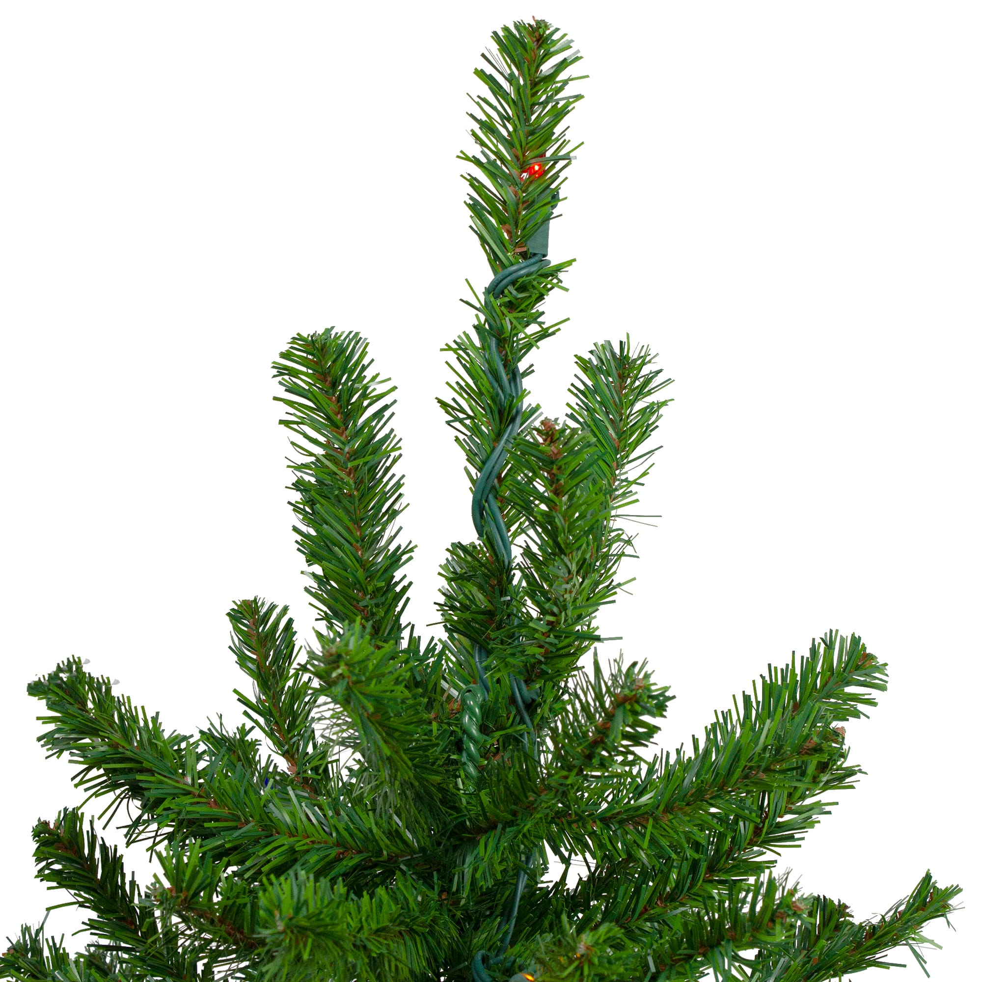 3ft. Pre-Lit Alpine Artificial Christmas Tree, Multicolor Lights