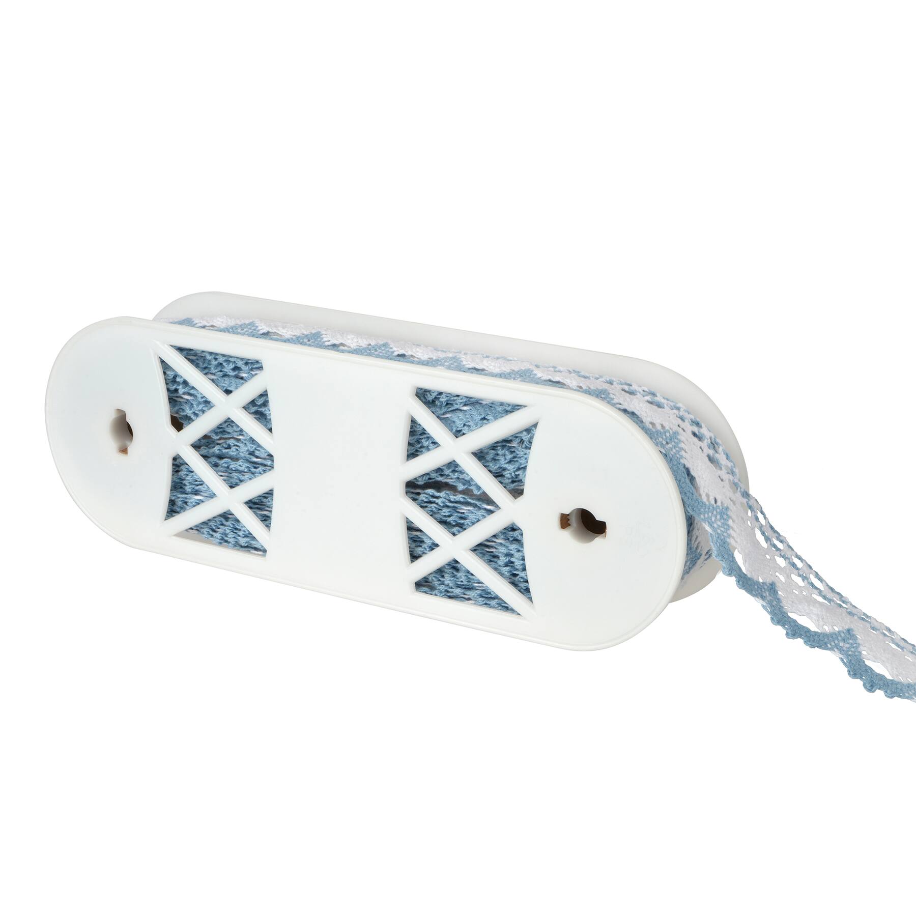 1.8&#x22; Blue Scallop Crochet Trim by Celebrate It&#xAE;