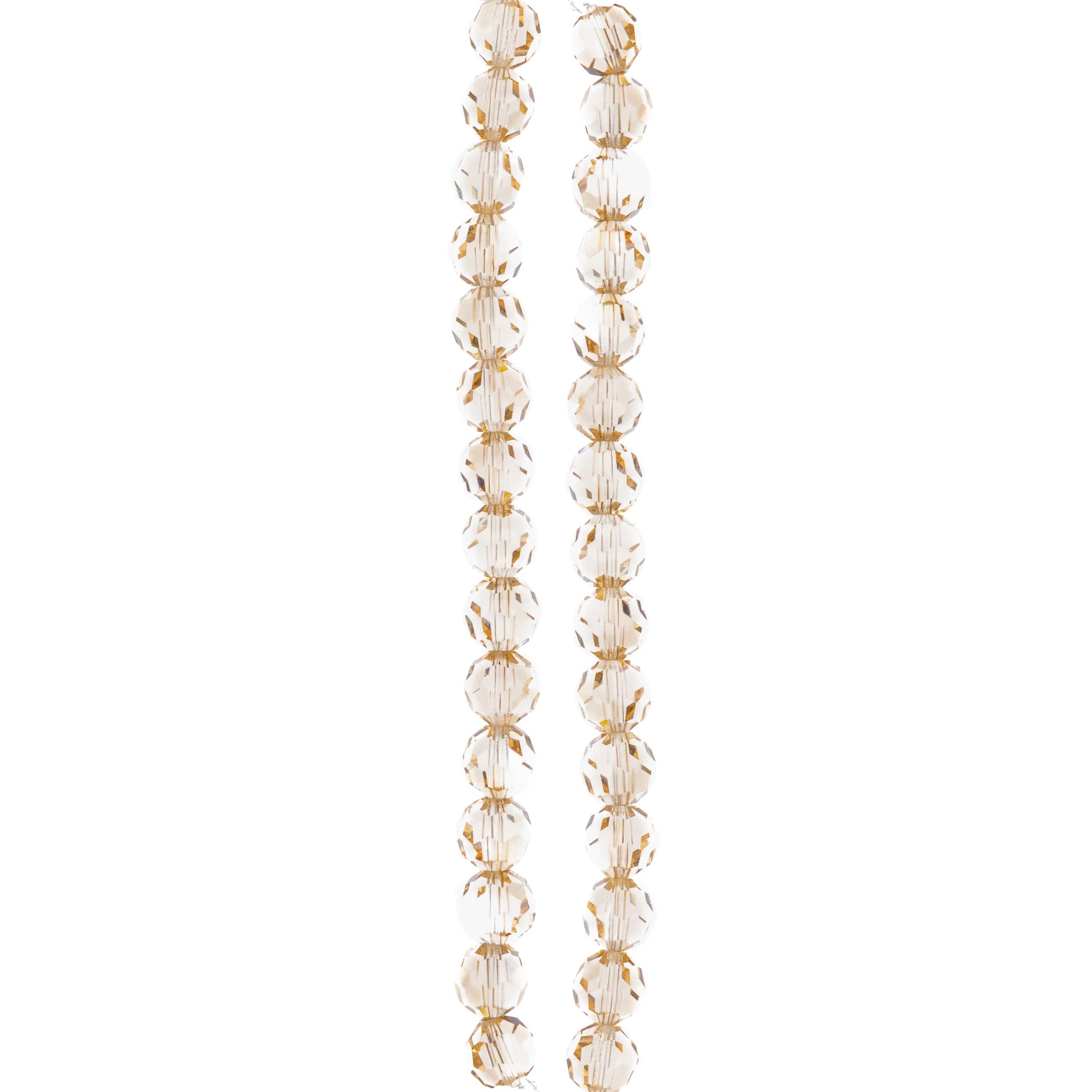 6 Pack: Preciosa Glass Crystal Round Beads, 8mm by Bead Landing™