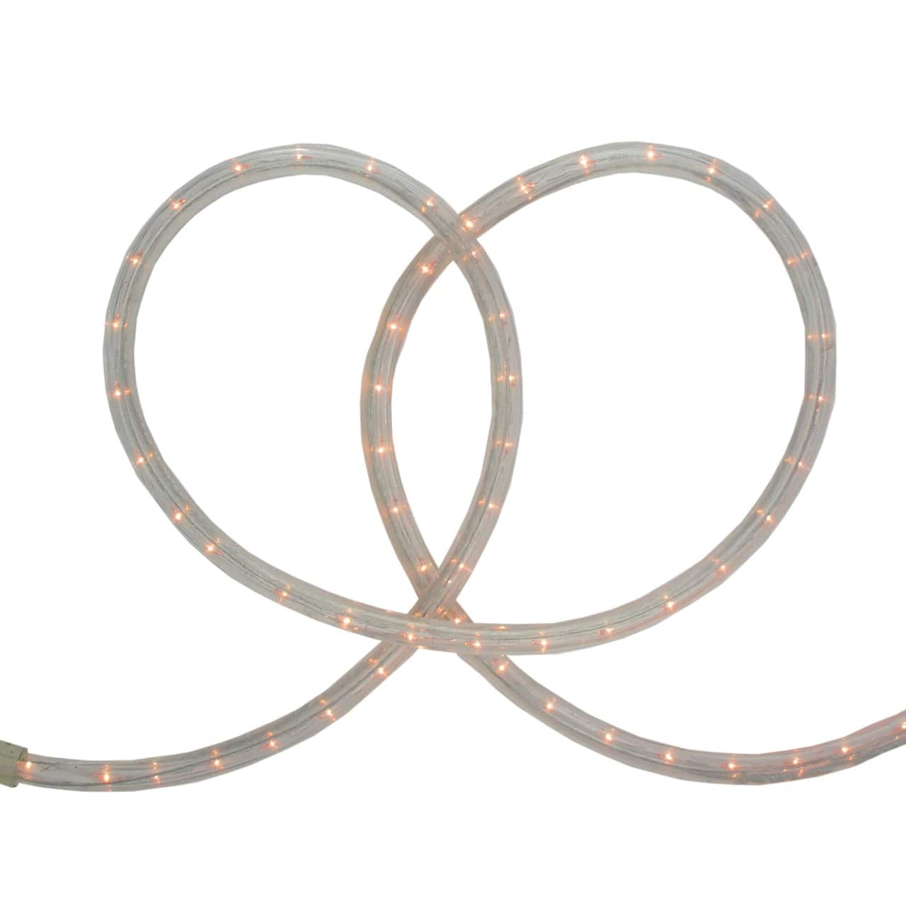 100ft. Clear Incandescent Outdoor Christmas Rope Lights