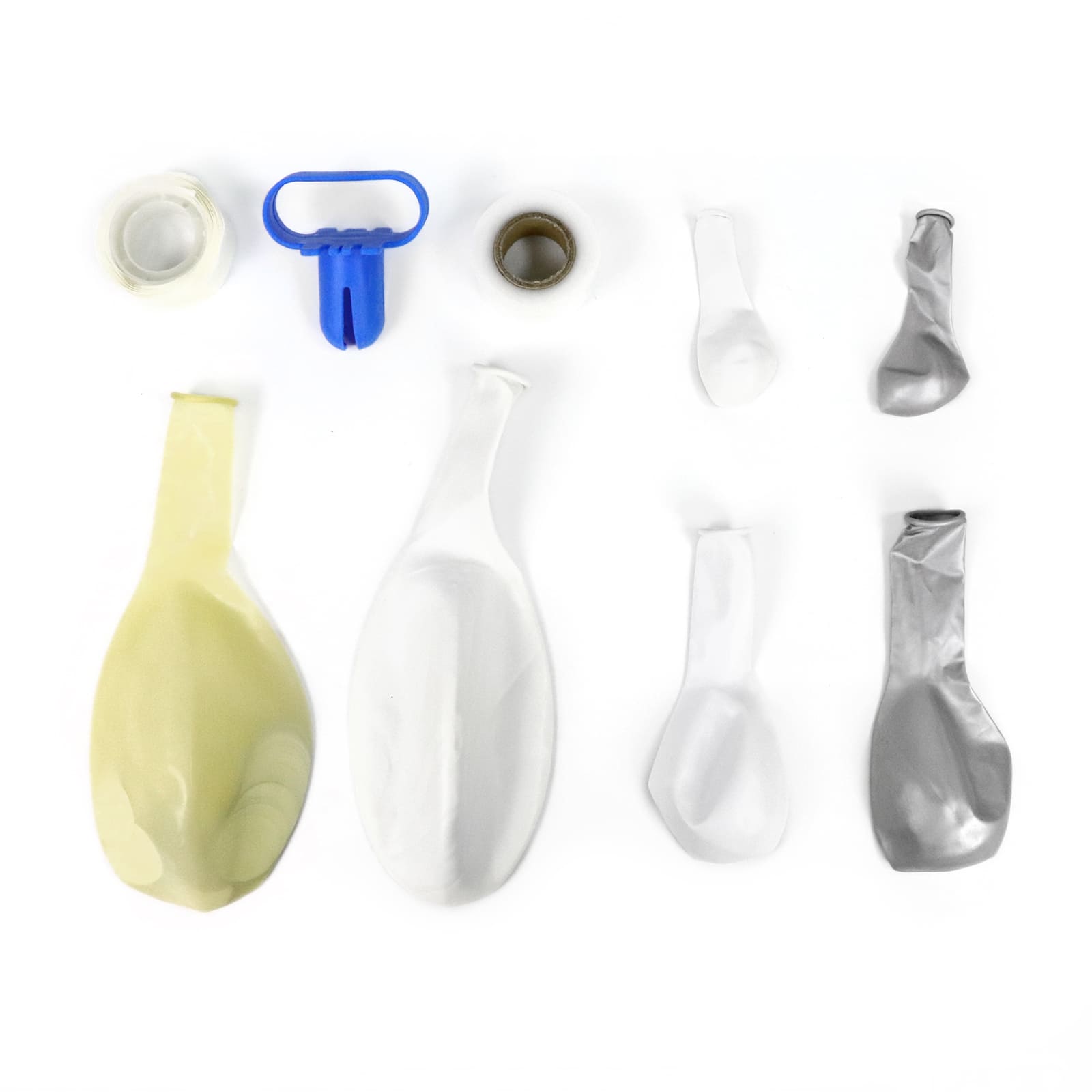 6 Pack: 10ft. Silver & White Balloon Garland by Celebrate It™