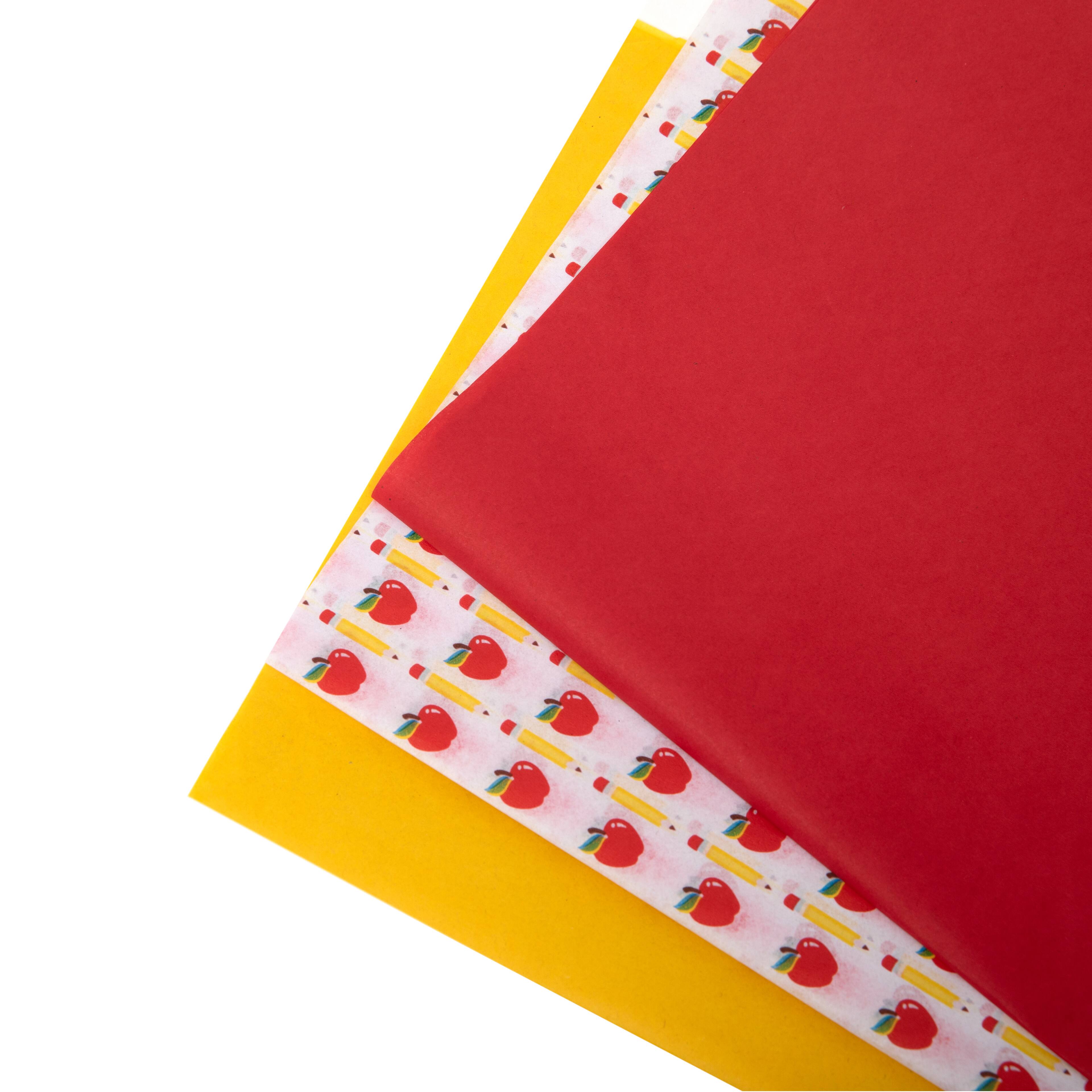Red Apple Tissue Paper by B2C&#x2122;