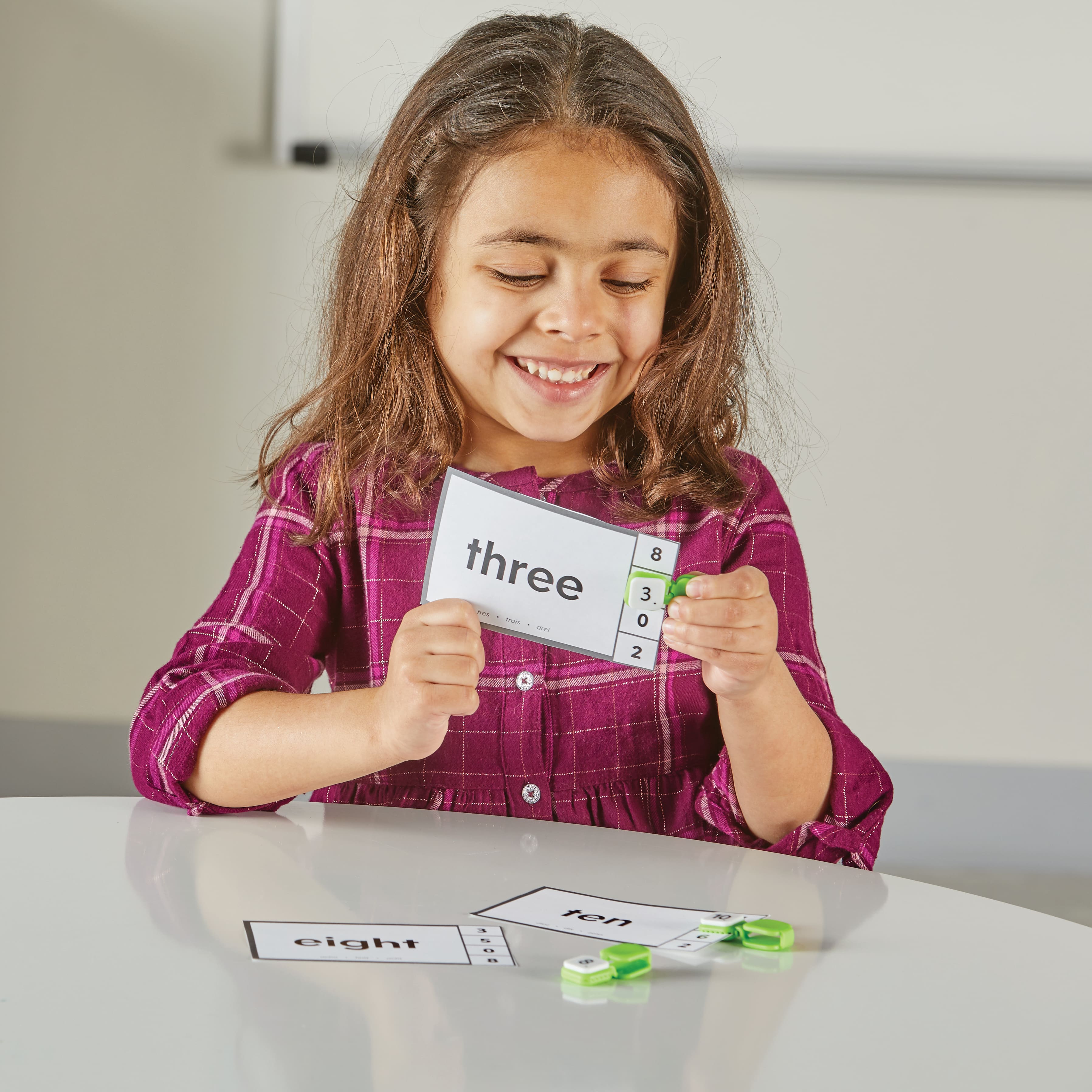 hand2mind® Learn My Numbers Fine Motor Clips