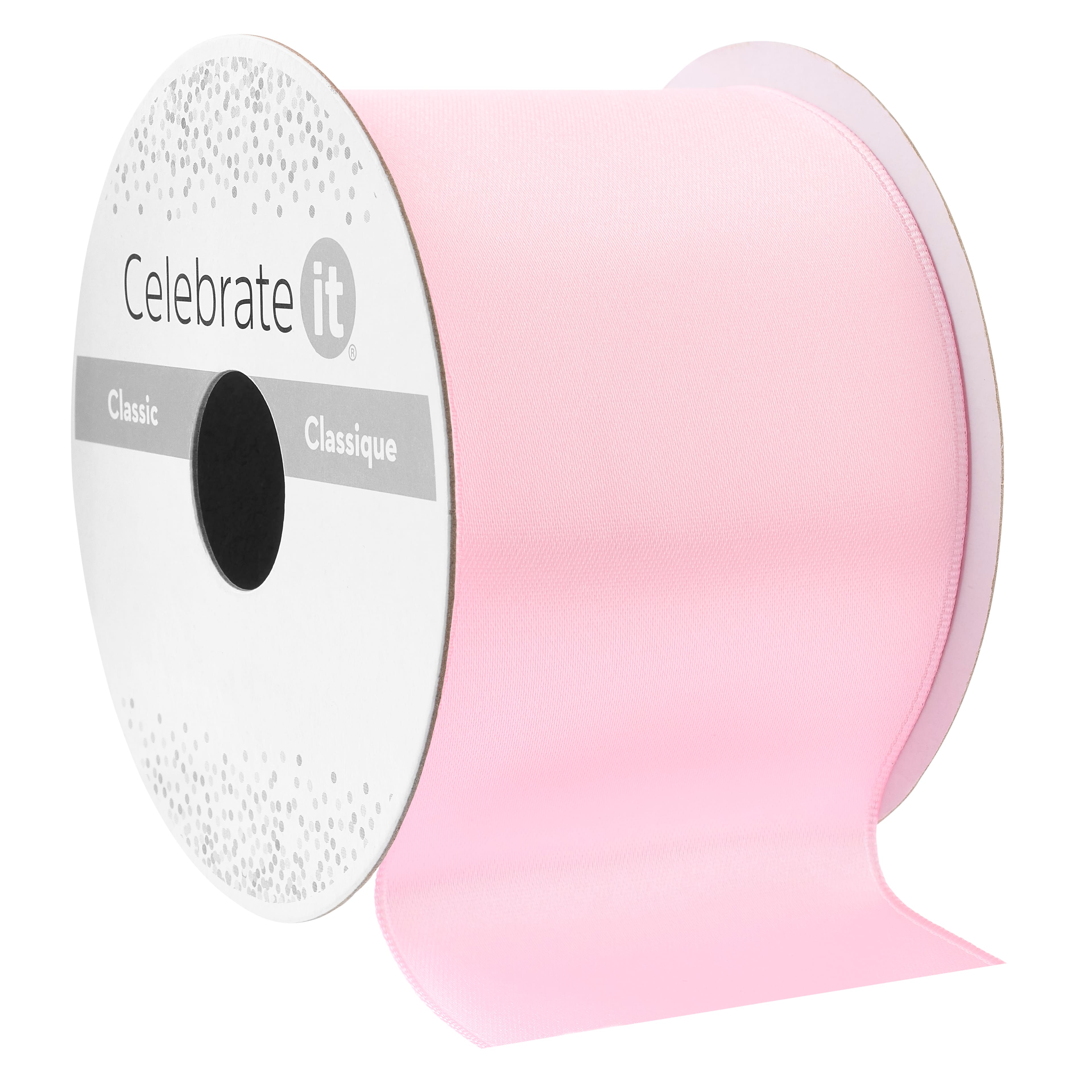 2.5" x 10yd. Satin Wired Ribbon by Celebrate It® Classic