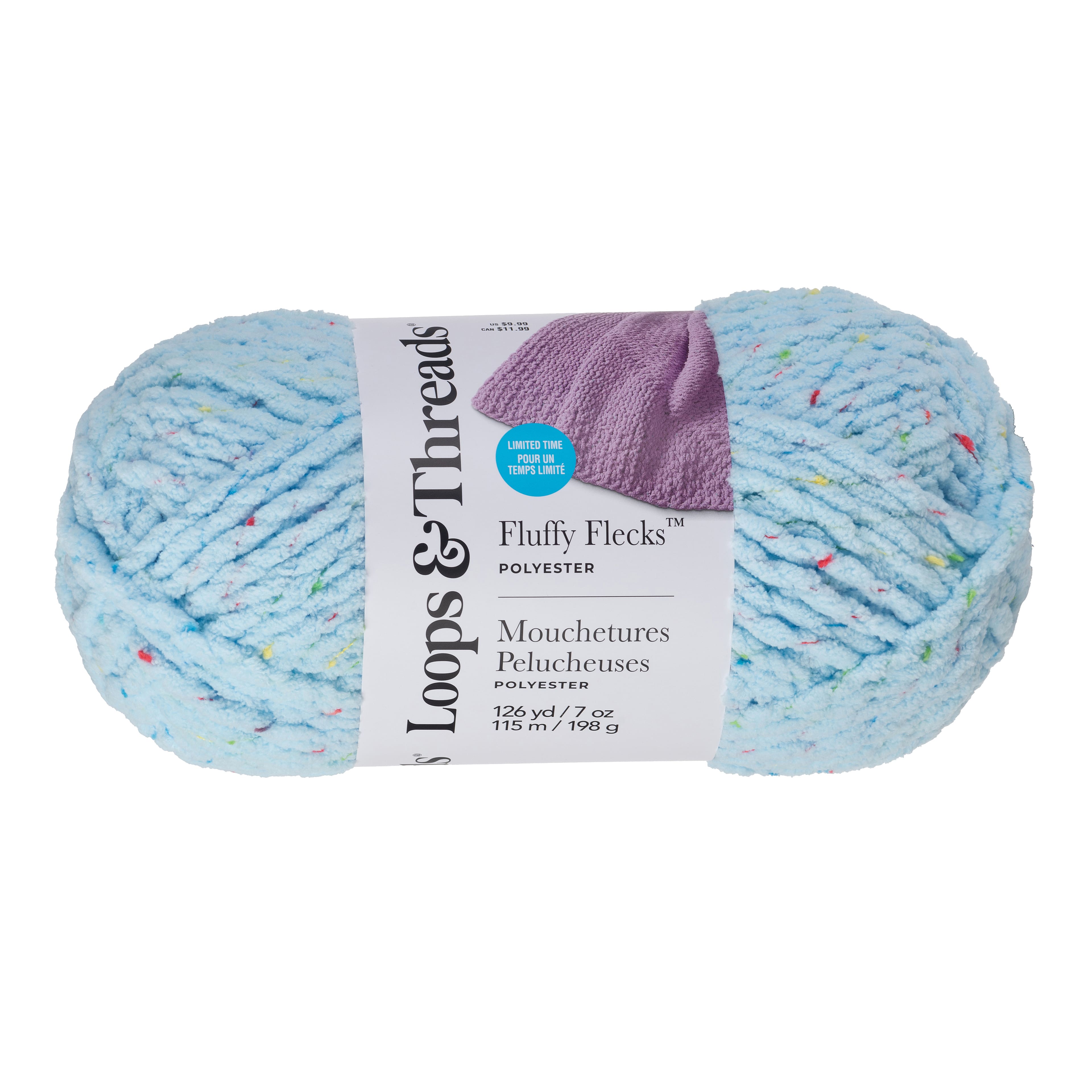 Fluffy Flecks&#x2122; Yarn by Loops &#x26; Threads&#xAE;
