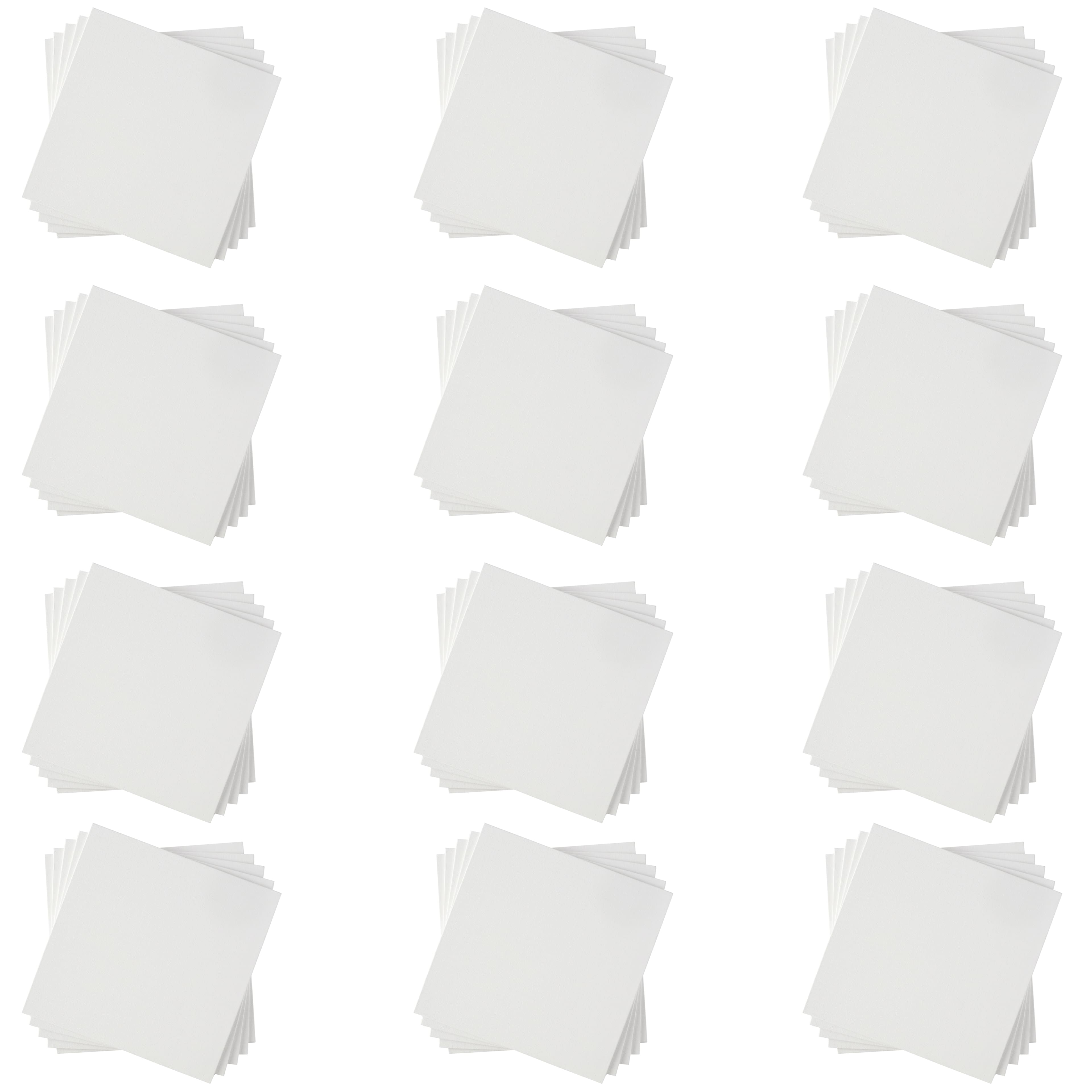 12 Packs: 5 ct. (60 total) 8" x 8" Canvas Panel by Creatology™