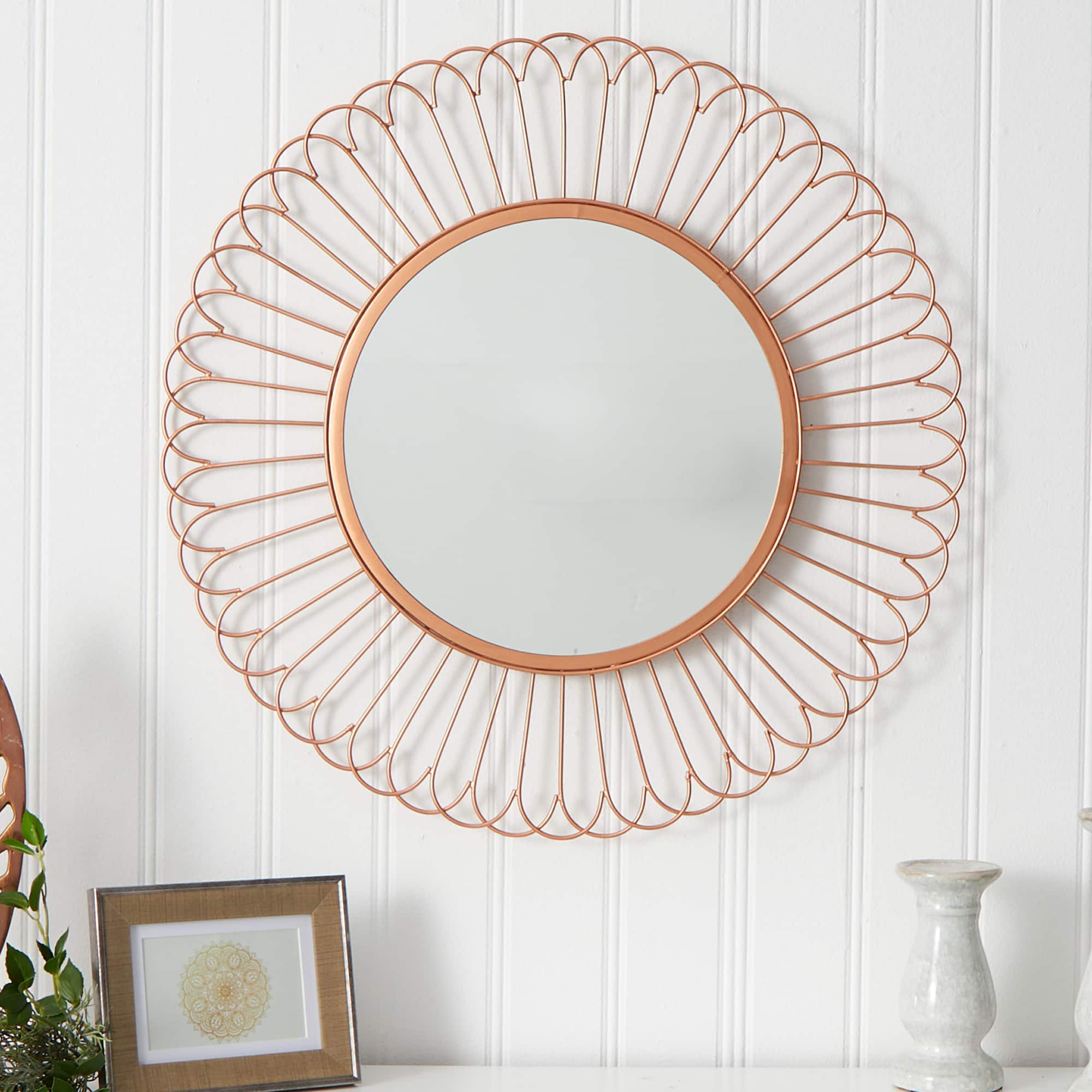 28&#x22; Starburst Mirror Wall D&#xE9;cor